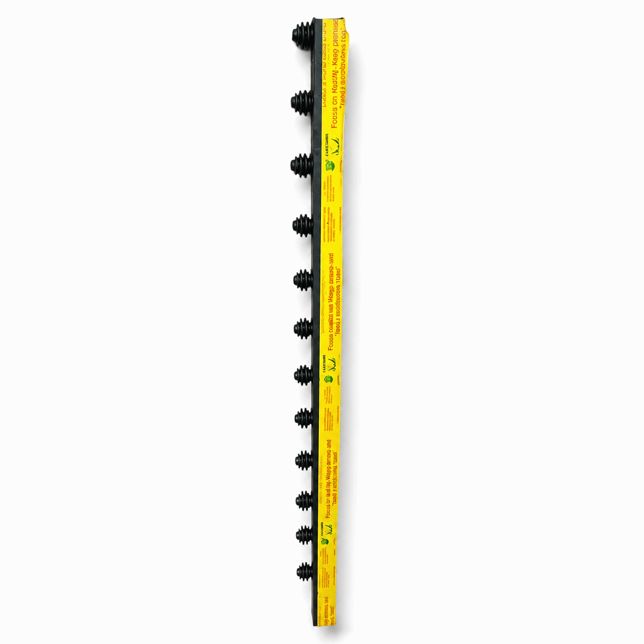40x40 12lines Black Aluminium Lightweight Pole (single Phase) (2)