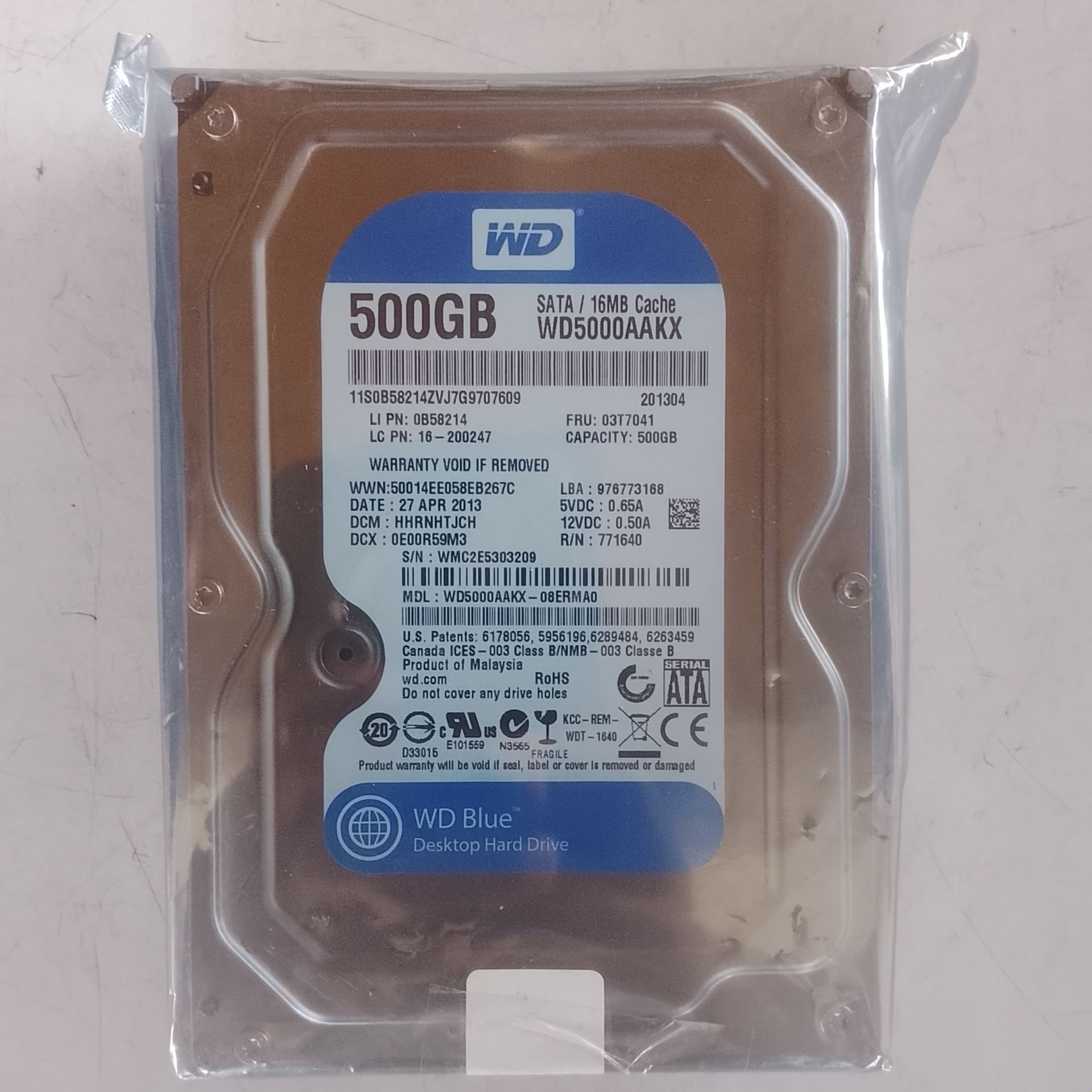 500GB Desktop Hard Drive