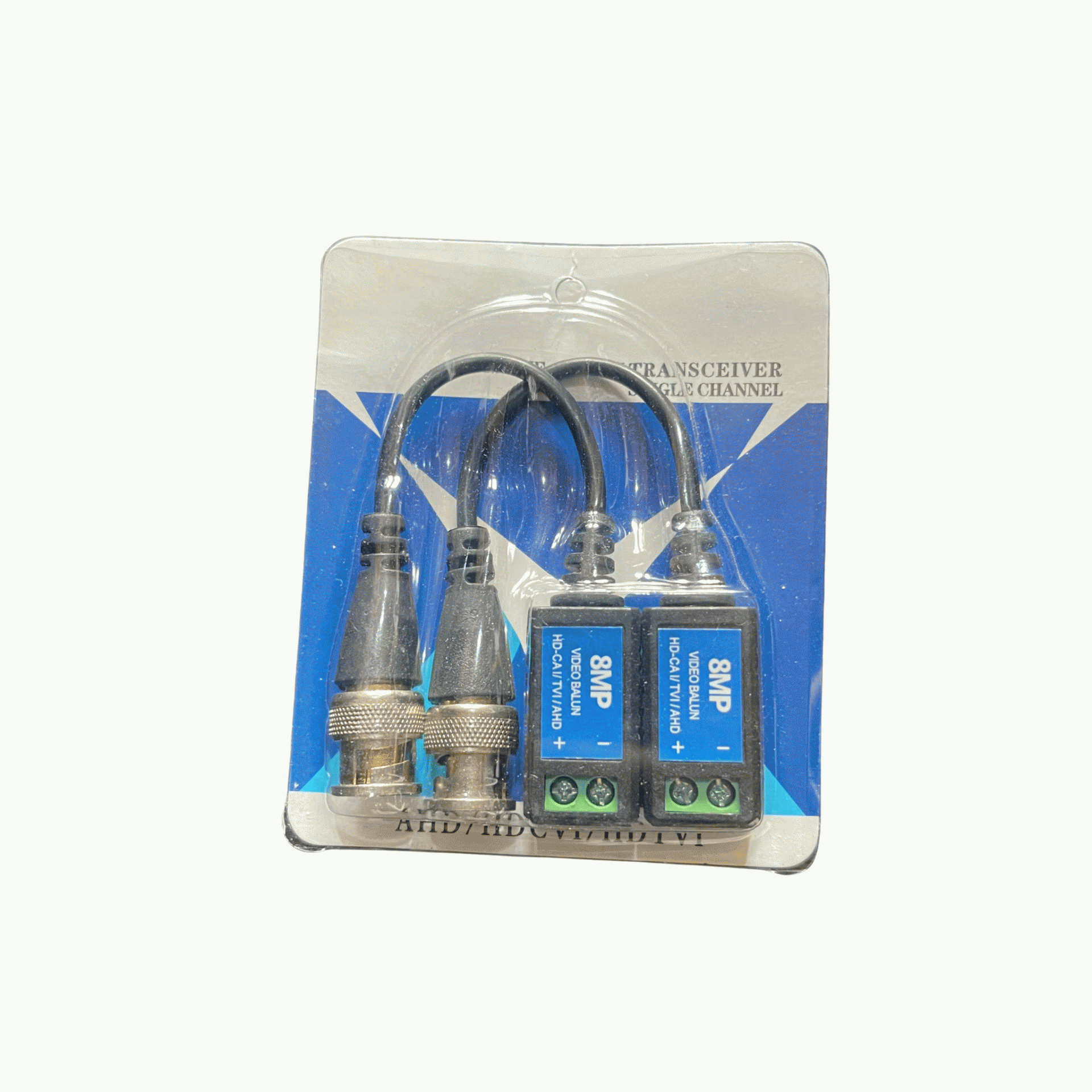 8MP Terminal Block Video Balun Pair