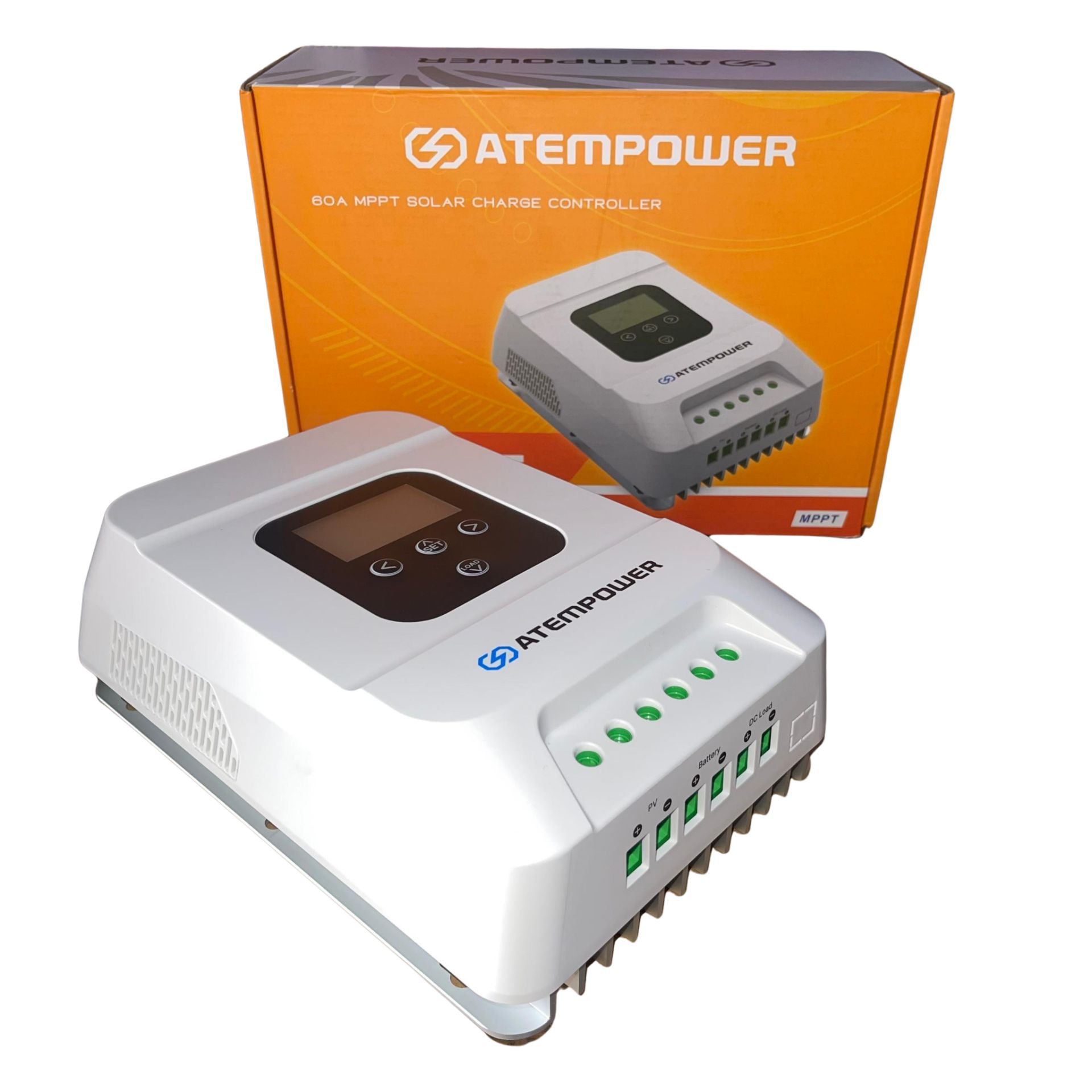 Atempower Mppt 12v 24v 48v60a Solar Charge Controller