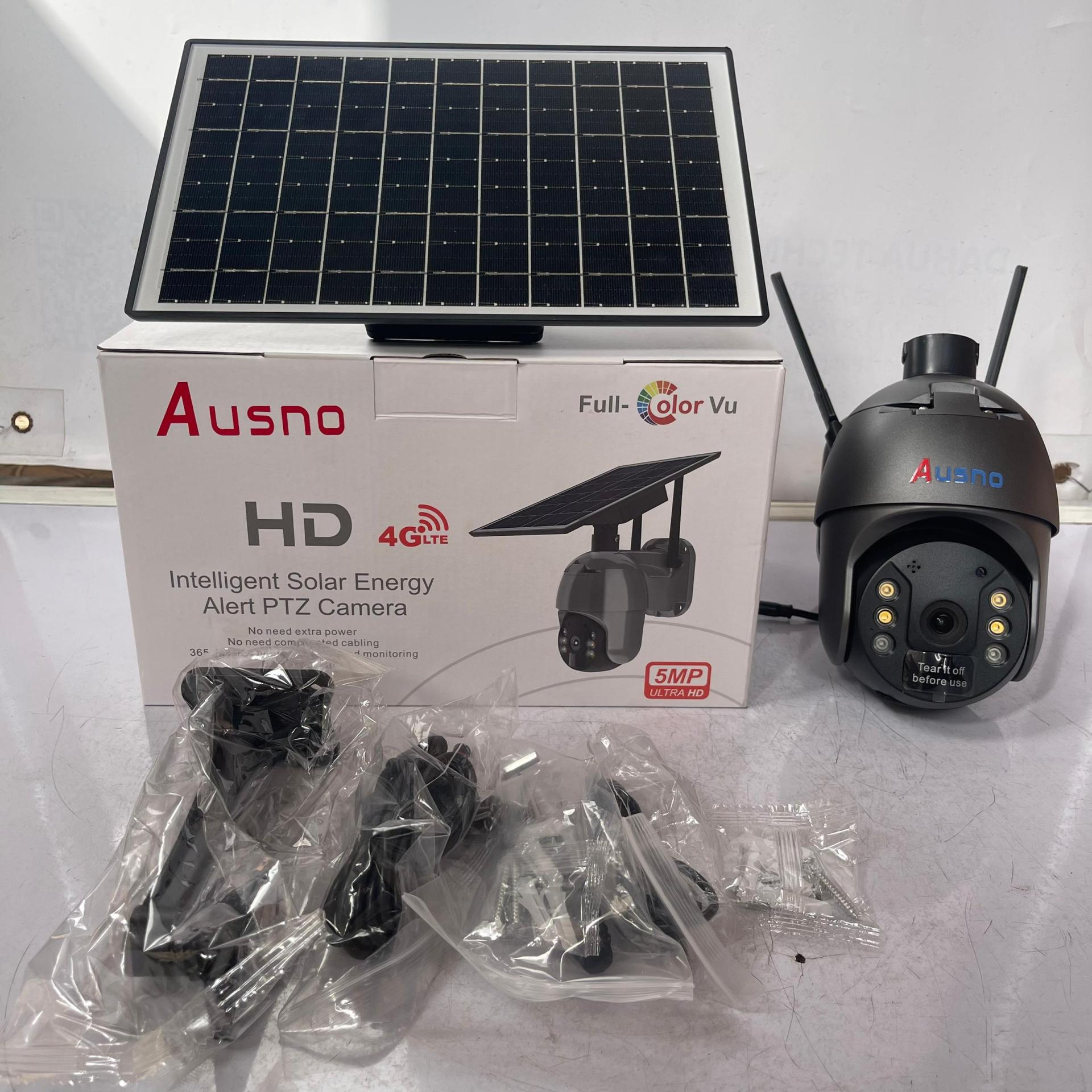 Ausno 5mp 4g Single Lens Solar Ptz Big Outdoor Camera (sim Enabled) (ubox App) (5)