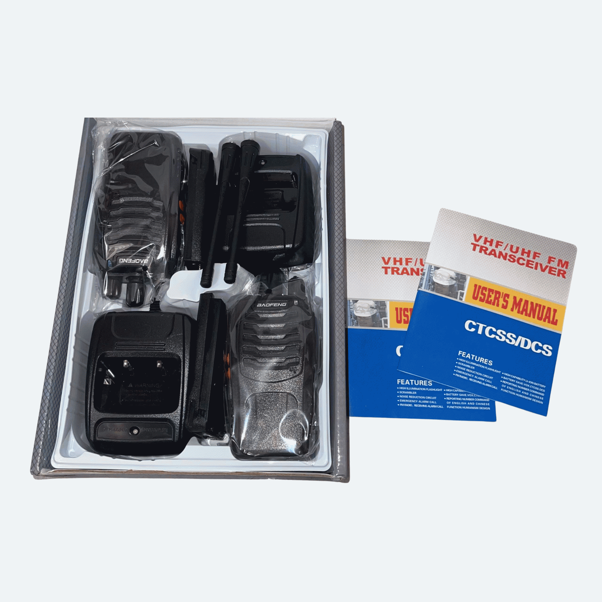 Baofeng Bf 888s Walkie Talkie Handset Double