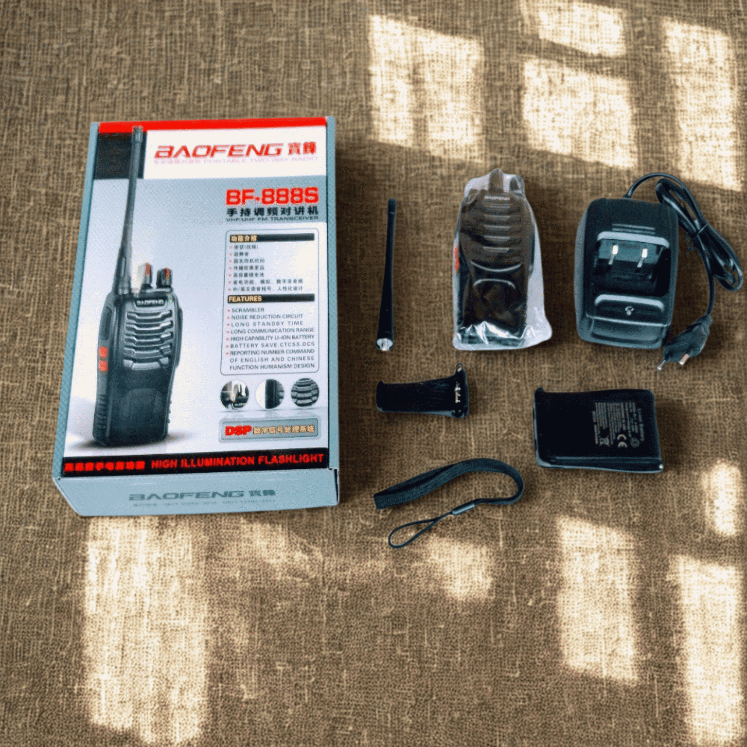 Baofeng Bf 888s Walkie Talkie Handset (single) (1)