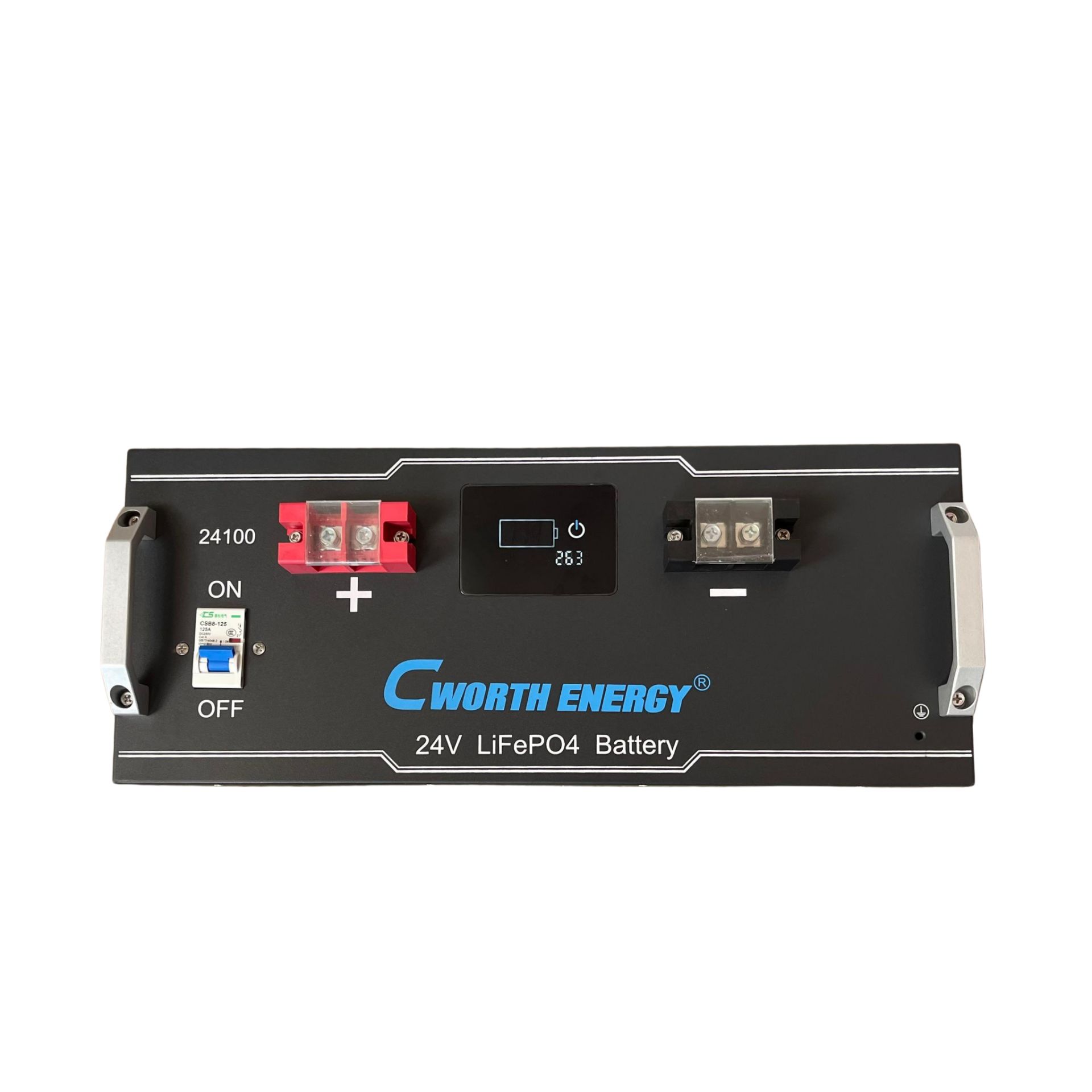 Cworth Energy 24v100ah2.5kwh Lithium Battery