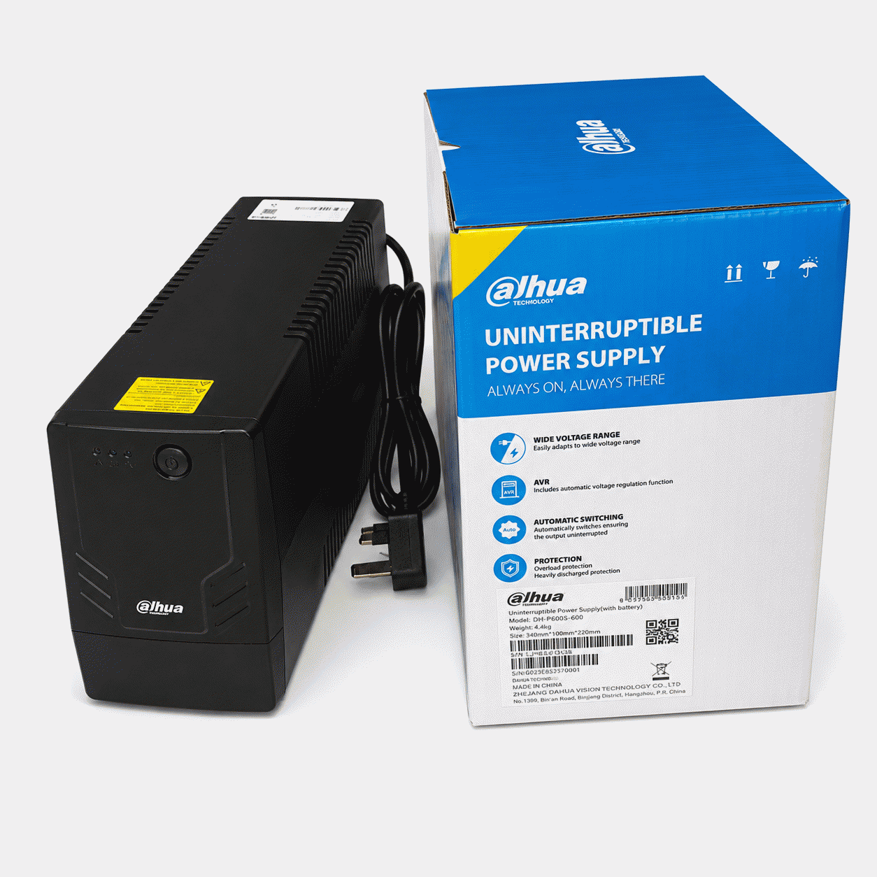 Dahua 0.6kva Ups (capacity 600va360w) (3)