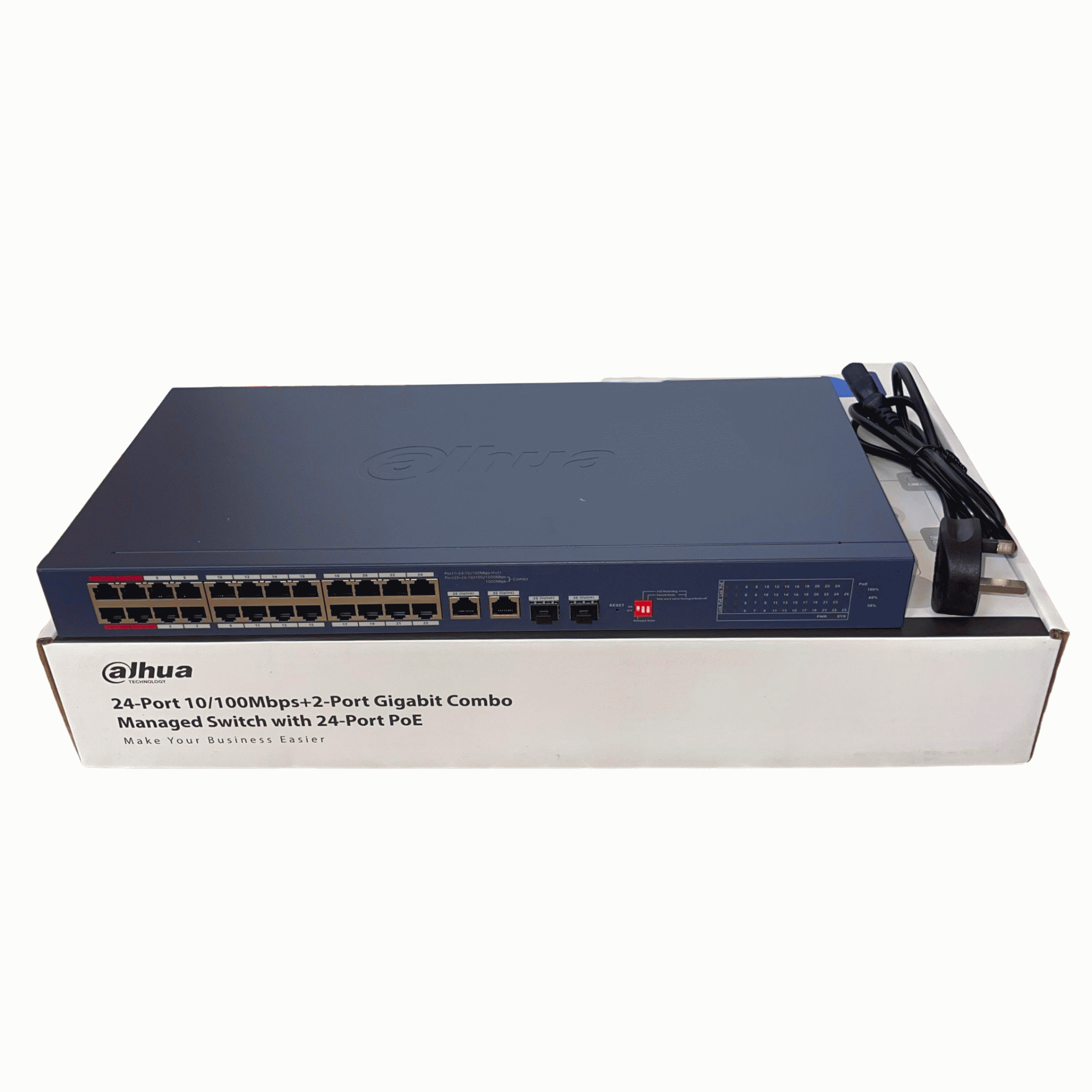 Dahua 24port Poe Managed Gigabit Switch