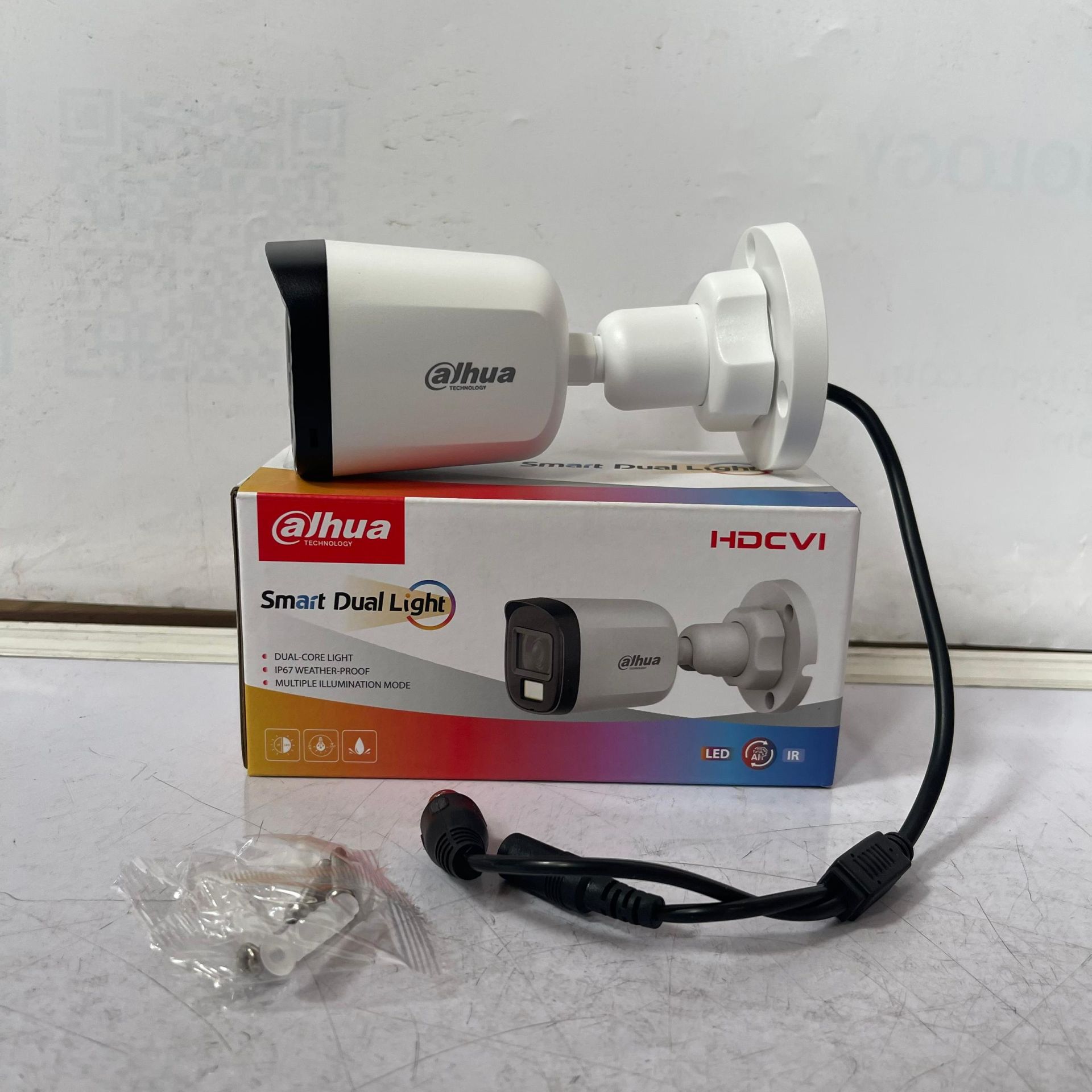 Dahua 2mp 1080p Outdoor Smart Dual Light Audio Camera (DH-HAC-B1A21P-U-IL-A)