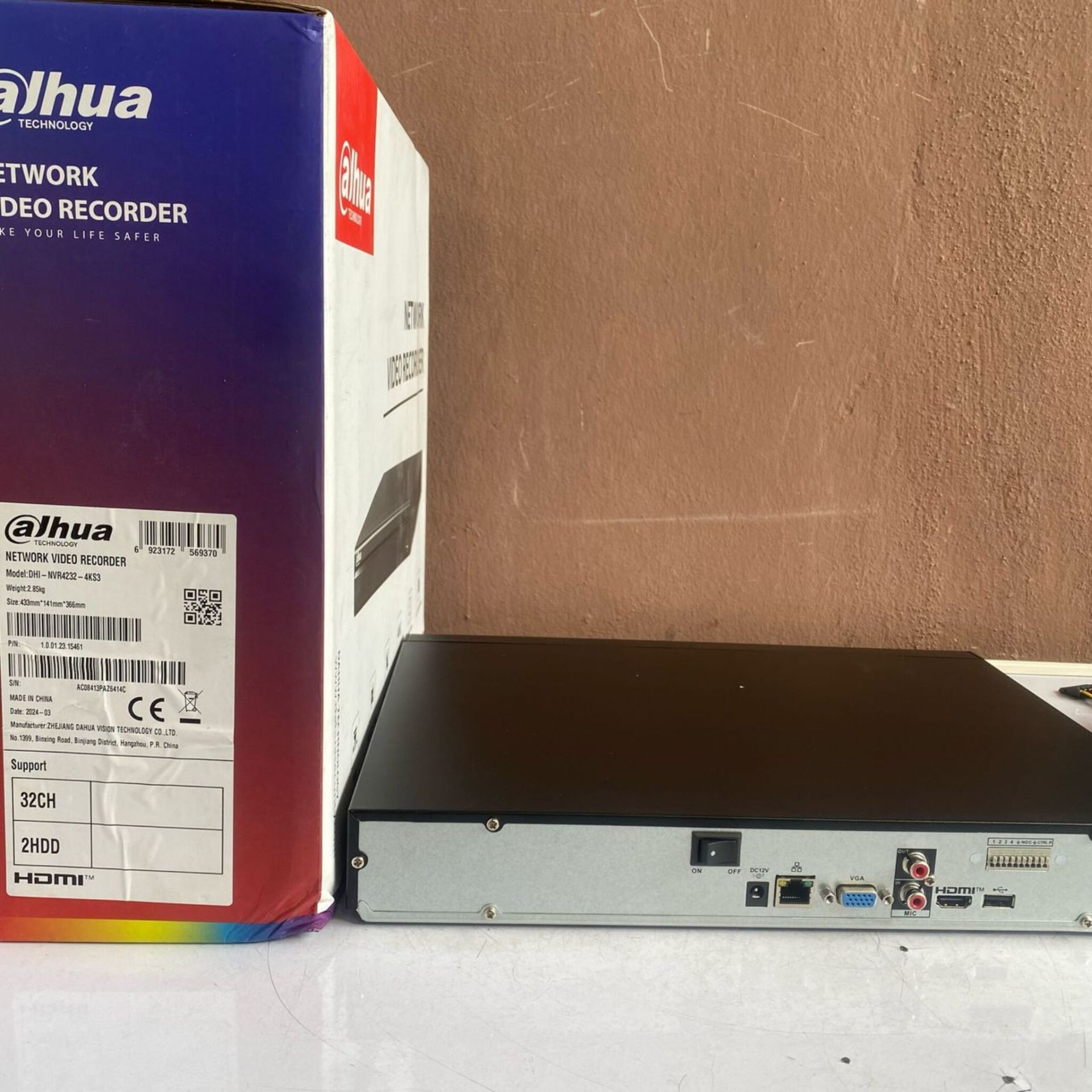 Dahua 32CH Audio NVR (Non POE)