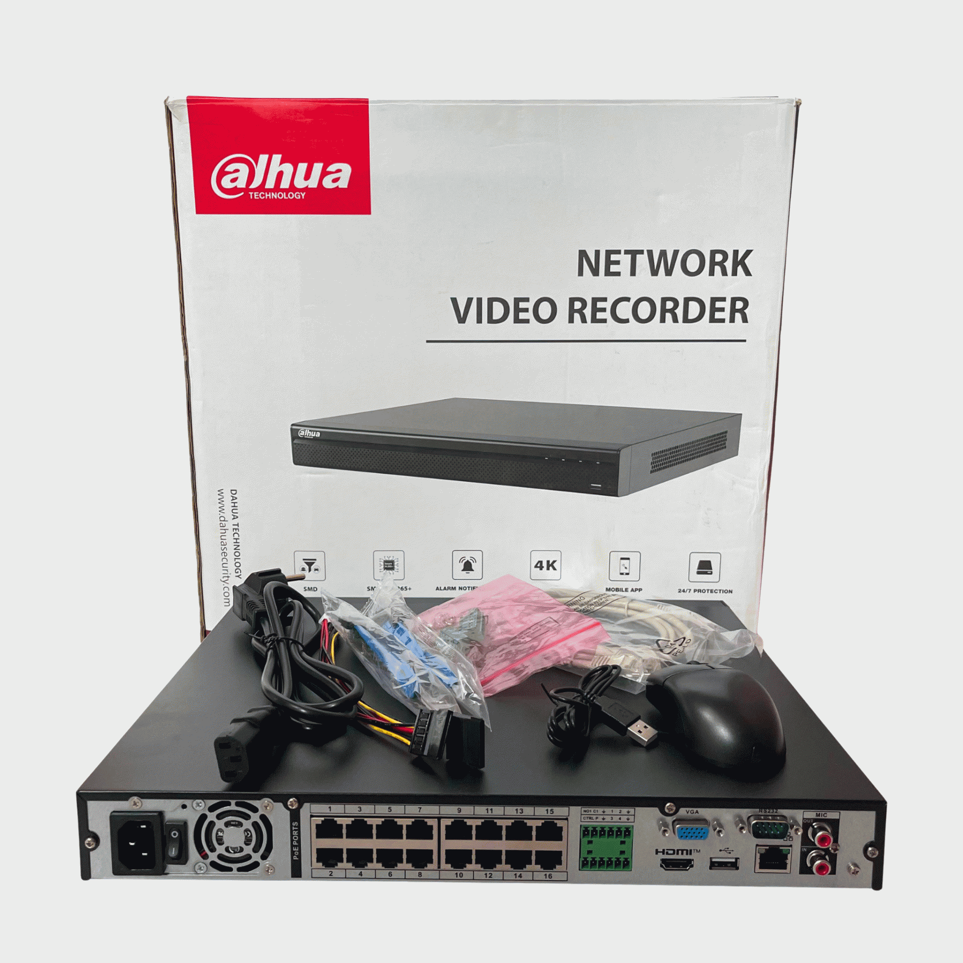 Dahua 32CH Audio NVR (With 16port POE) (DHI-NVR4232-16P-4KS3)