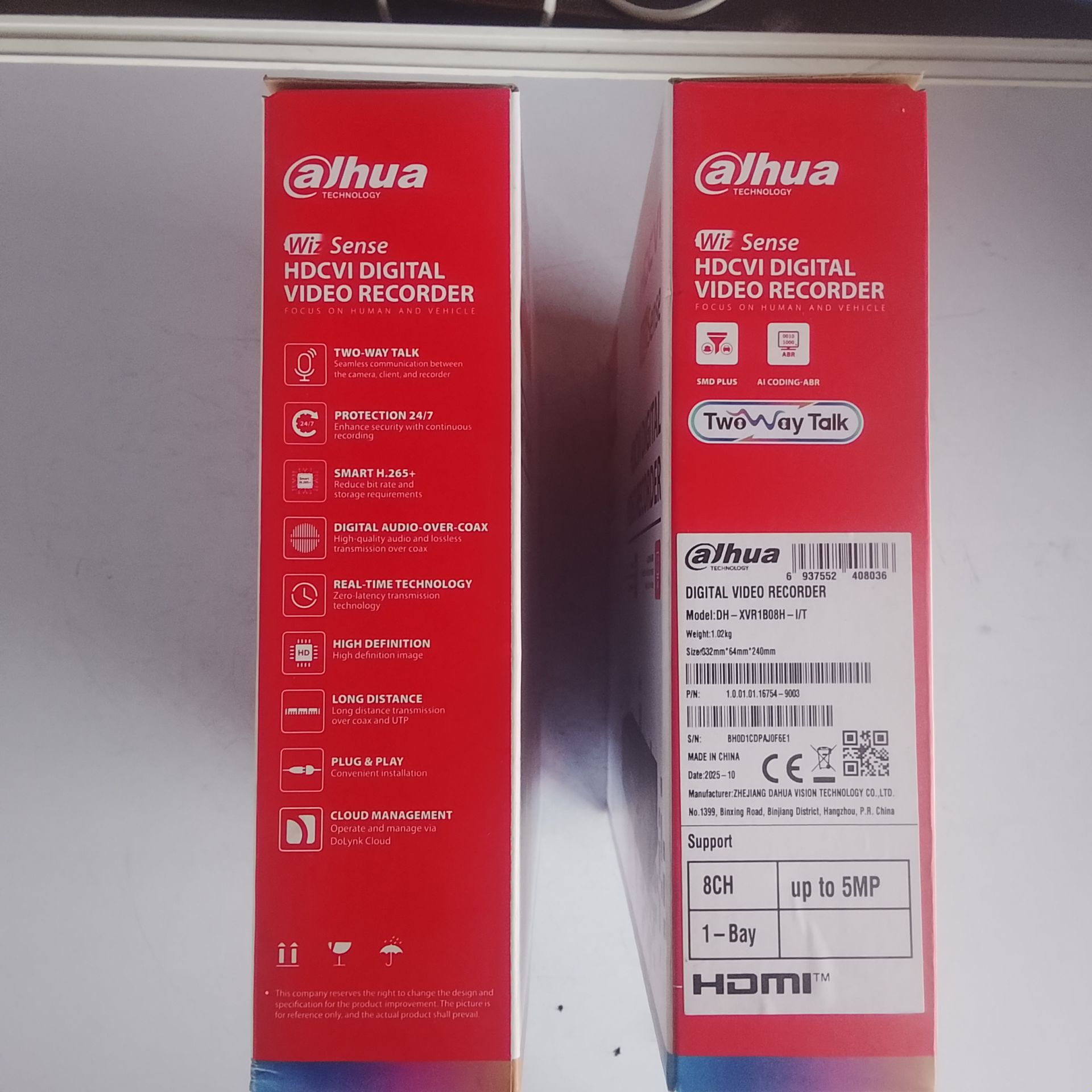Dahua 5mp 8ch Two Way Audio Dvr
