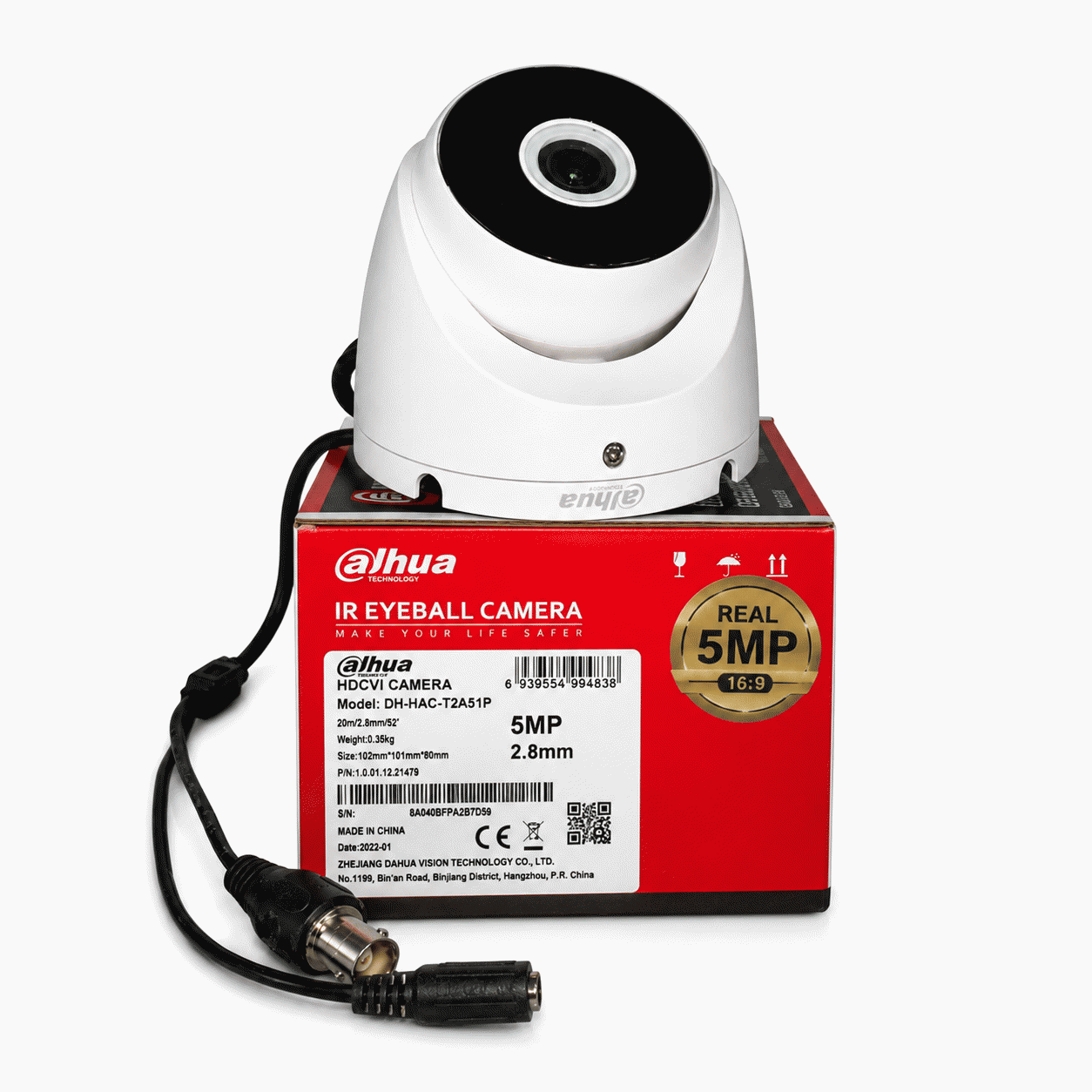 Dahua 5mp Indoor Infrared Non Audio Camera (2)