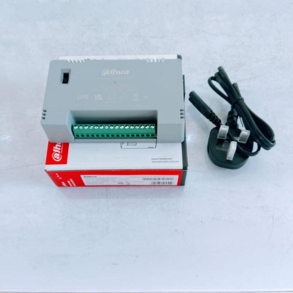 Dahua 8Way Power Supply Box With Power Cord (DH-PFM344D-8CH-BS)
