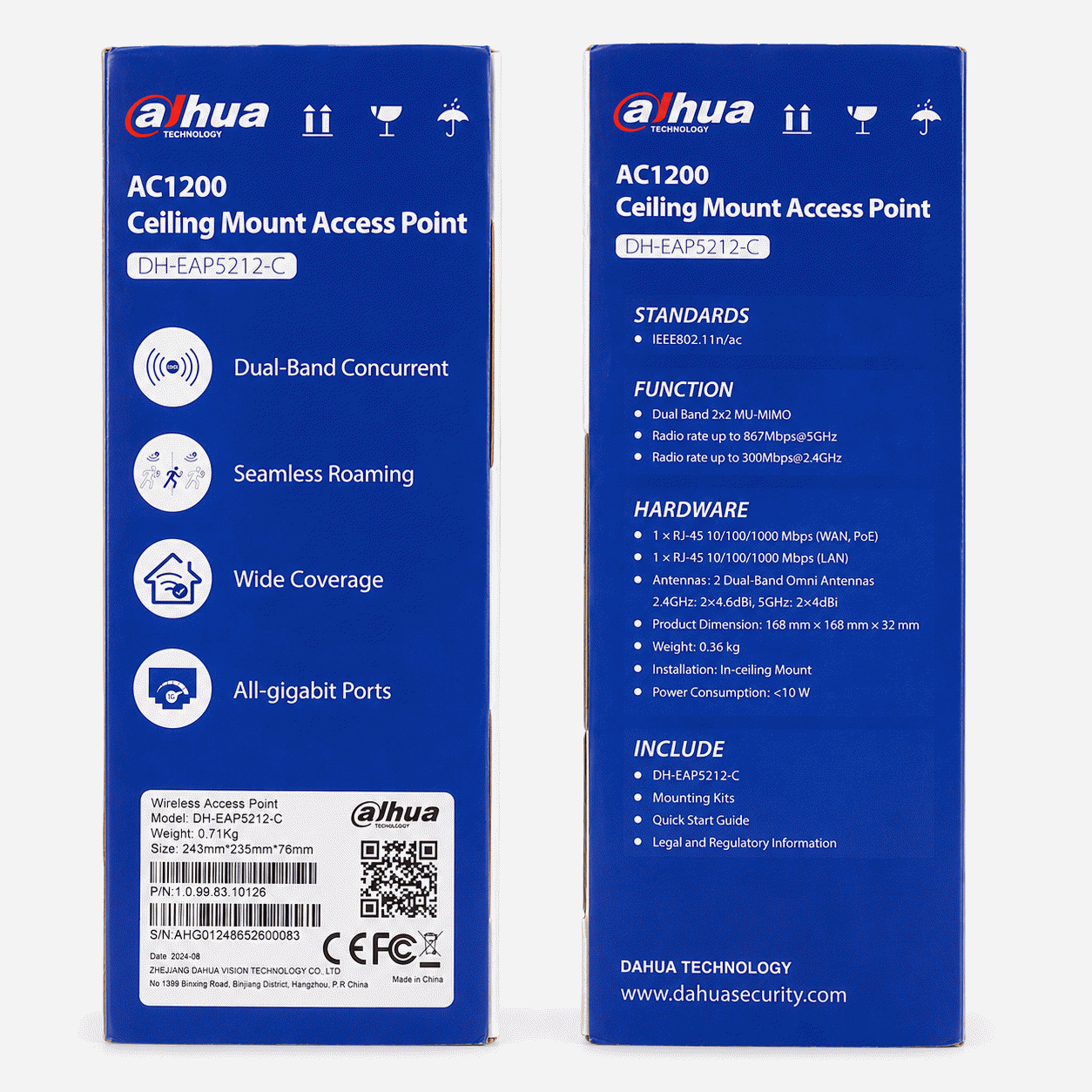 Dahua Ac1200 Ceiling Mount Access Point (1)