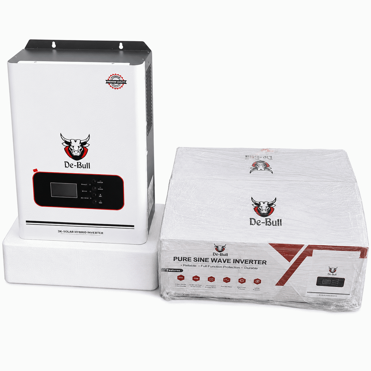 De Bull 3kva24v Pure Sine Wave Hybrid Inverter Built In Pwm Controller (5)