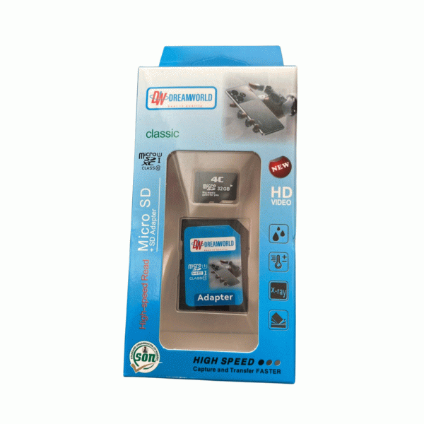 Dream 32GB Class 10 SD Memory Card