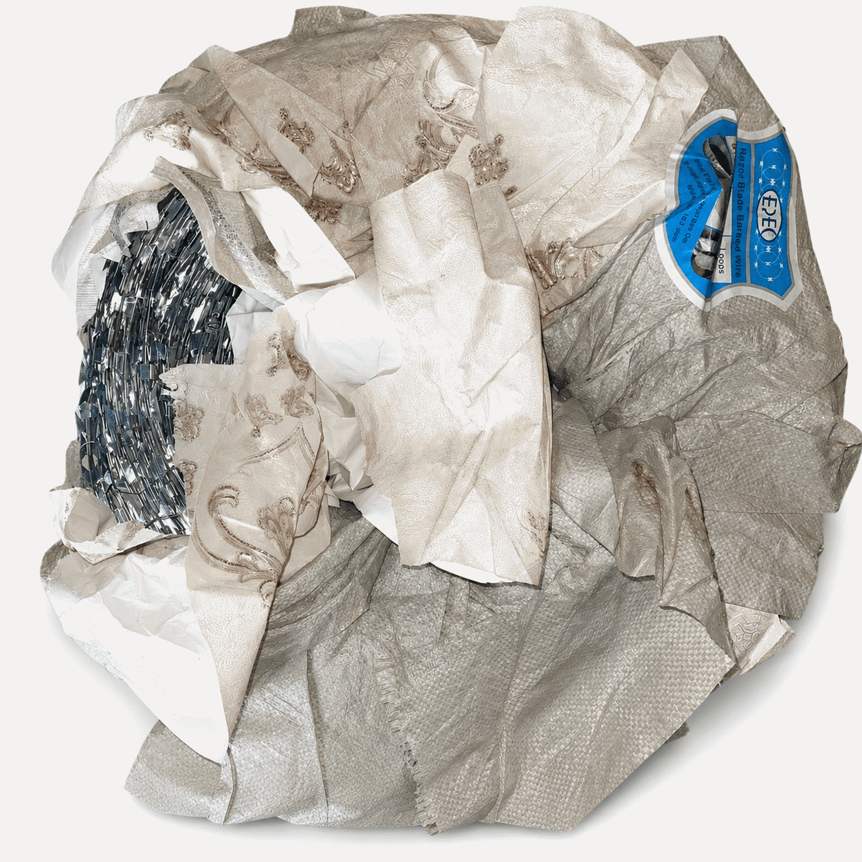 Epec Original Galvanized Razor Blade Barb Wire Bundle (2)