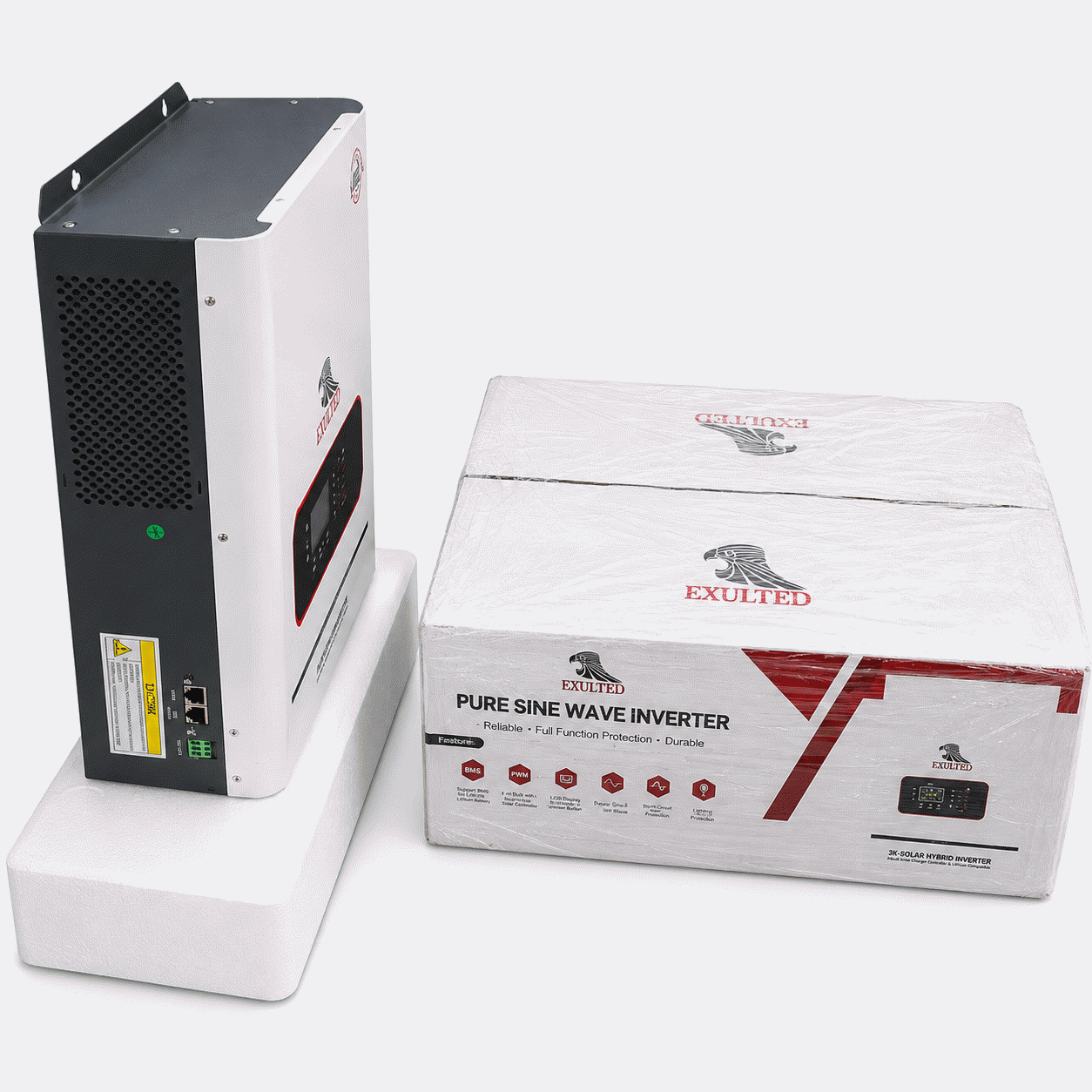 Exulted 3kva24v Pure Sine Wave Hybrid Inverter Built In Pwm Controller (8)