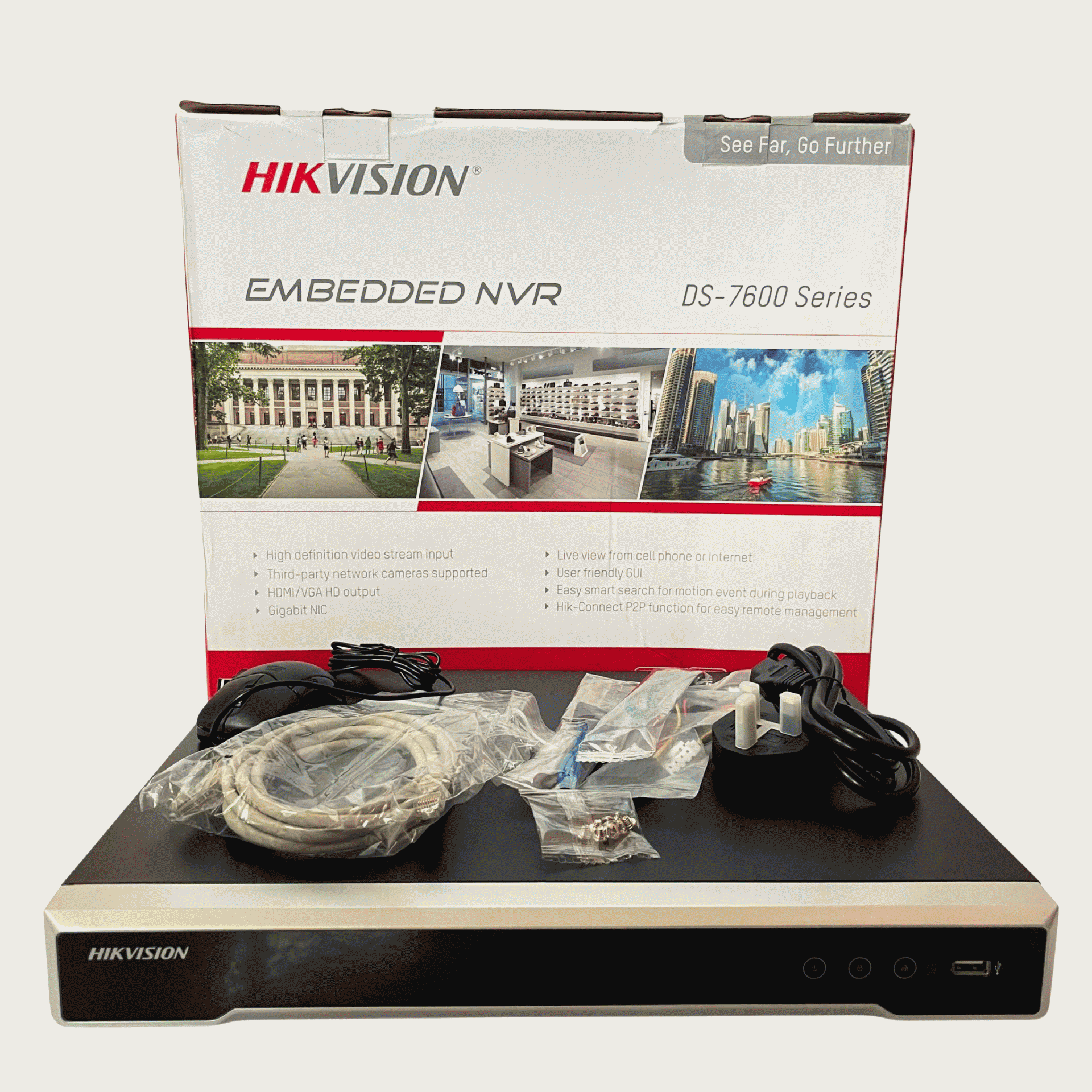 Hikvision 16ch Audio Nvr (with Poe)