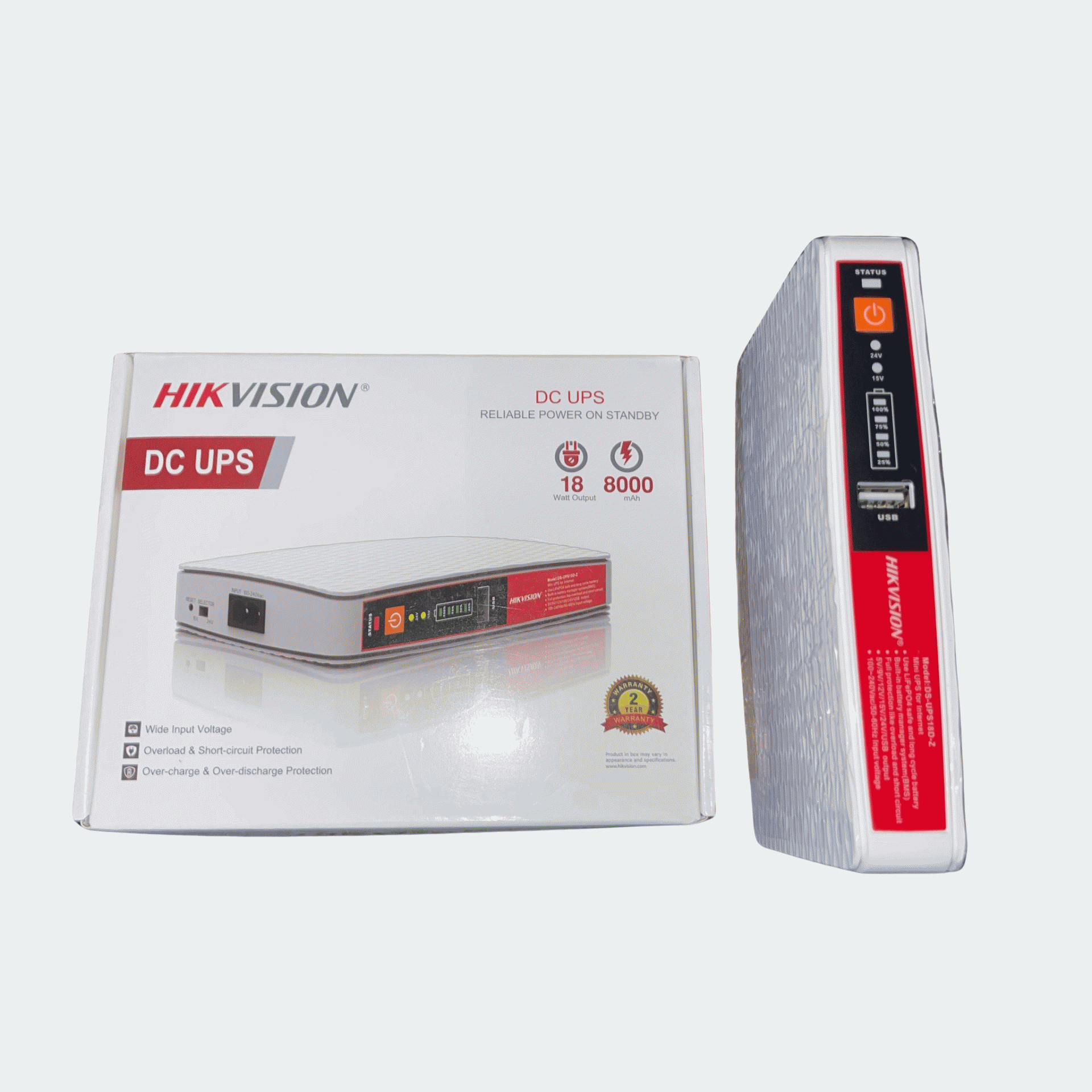 Hikvision 18watts/ 8000mAh DC UPS Power Bank