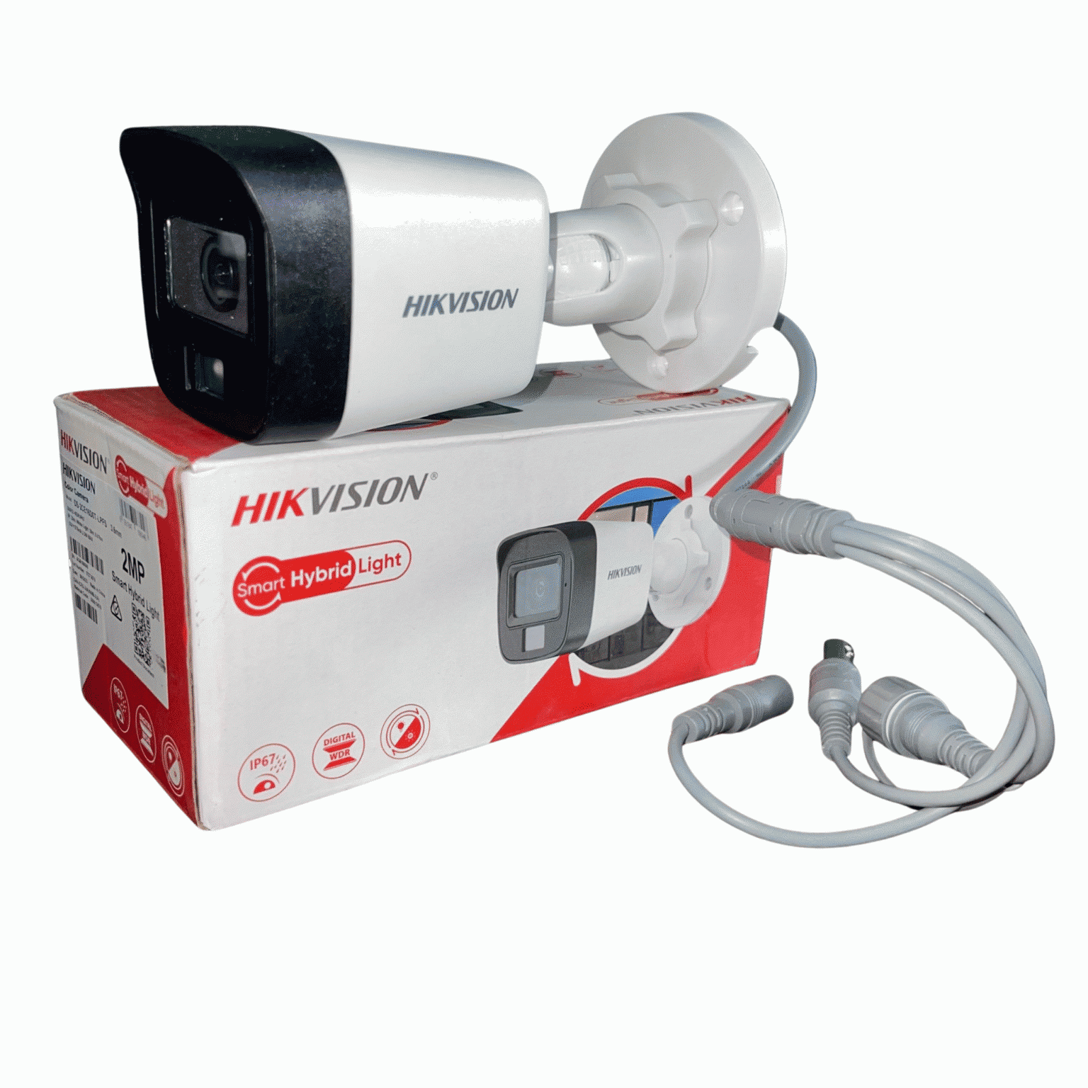 Hikvision 2mp 1080p Outdoor Smart Hybrid Light Audio Camera (DS-2CE16D0T-LPFS)