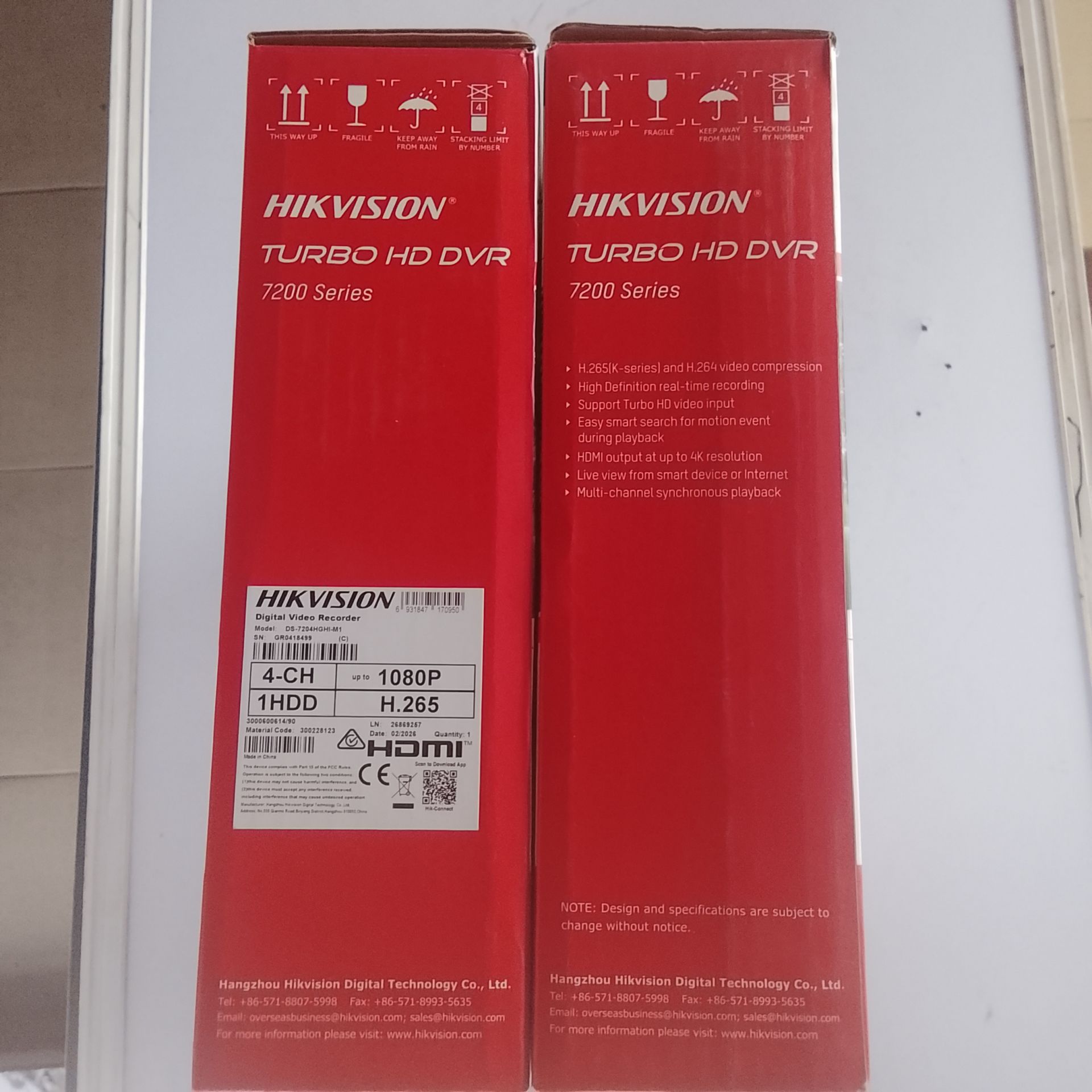 Hikvision 2mp 4ch Audio Dvr