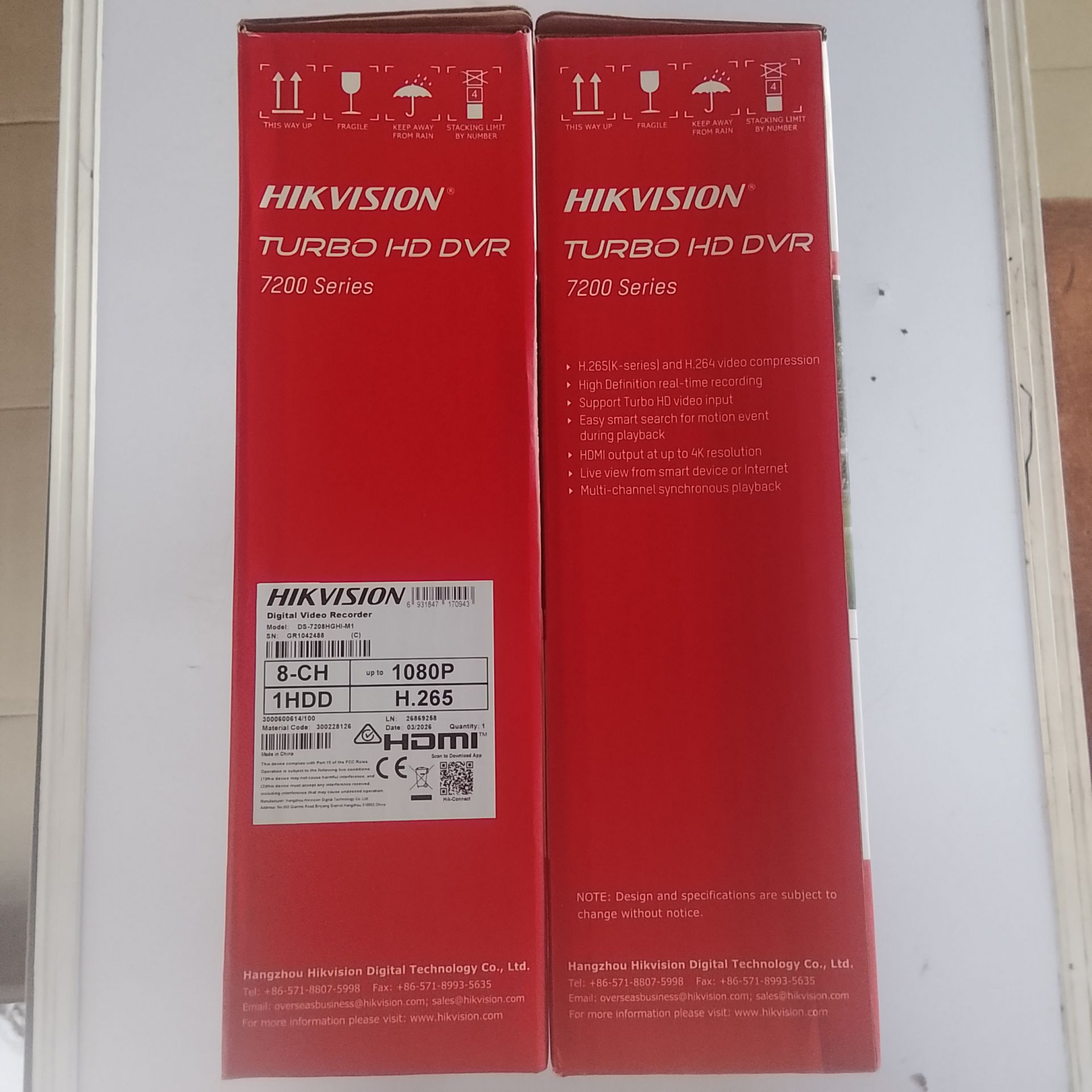 Hikvision 2mp 8ch Audio Dvr