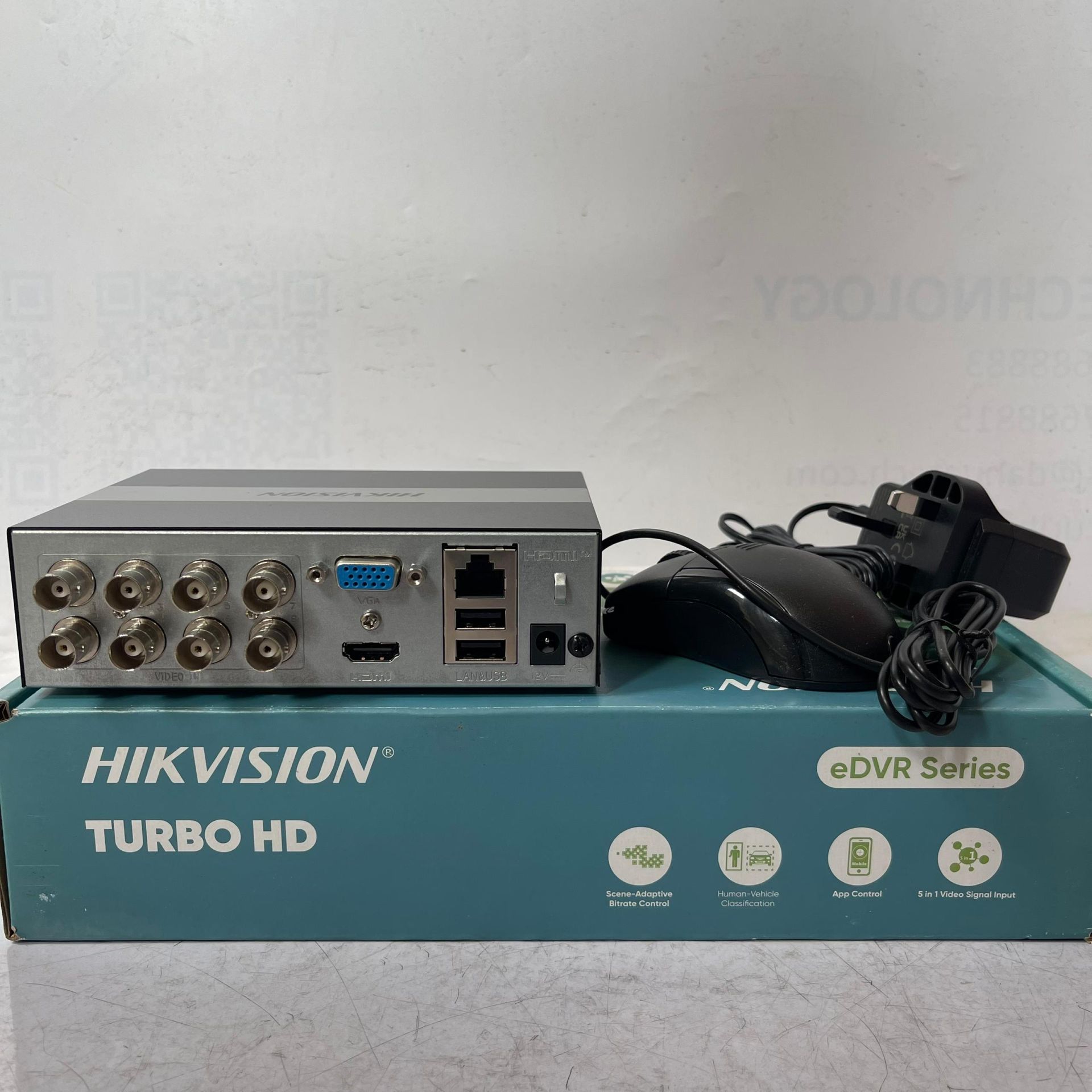 Hikvision 2mp 8ch Audio E Dvr With Inbuilt 480gb Ssd