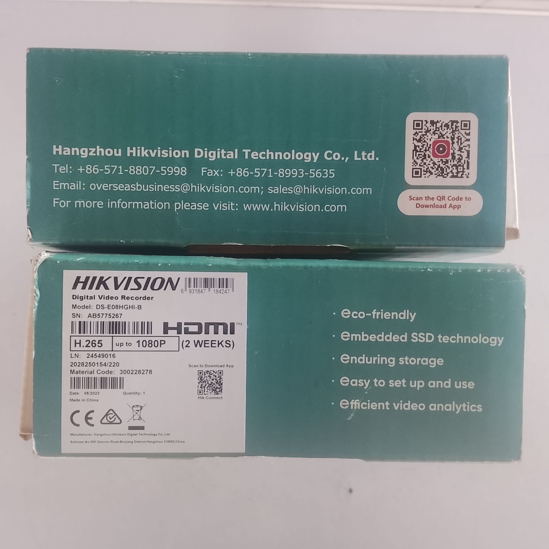 Hikvision 2mp 8ch Audio E Dvr