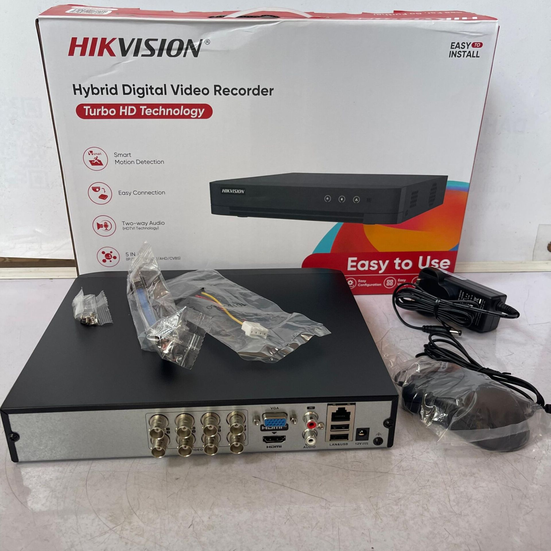 Hikvision 2MP 8CH Turbo HD Two Way Audio DVR (DS-7208HGHI-M1/T)