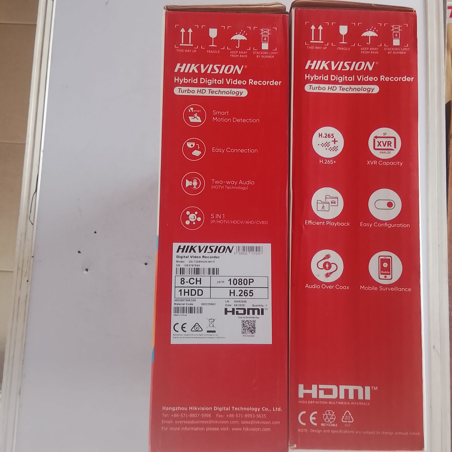 Hikvision 2mp 8ch Turbo Hd Two Way Audio Dvr