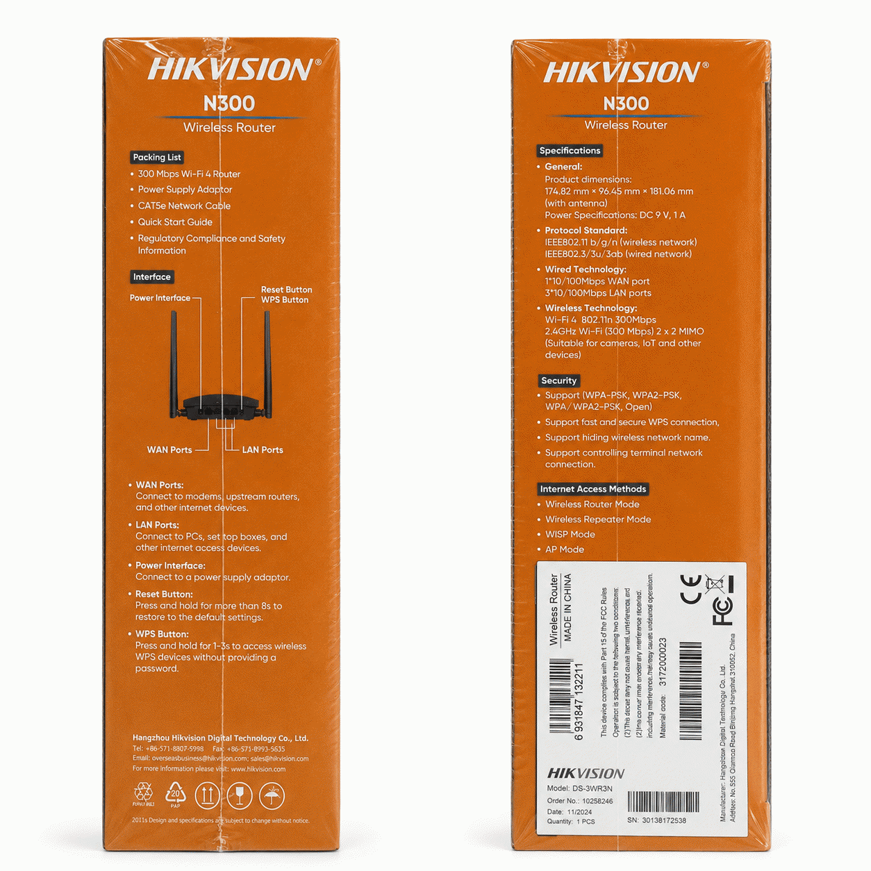 Hikvision 300mbps Wireless Mini Simless Router (2)