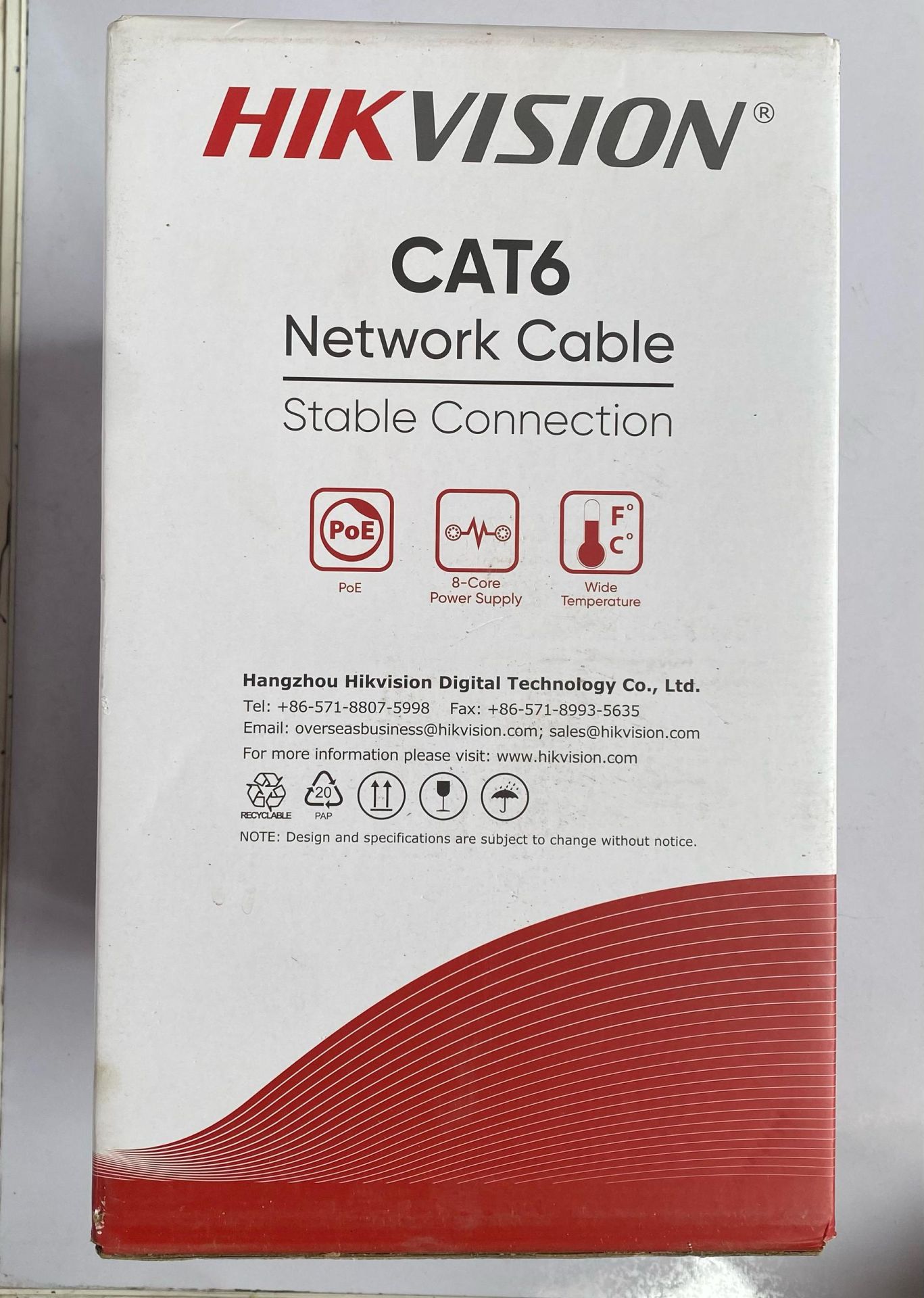 Hikvision 305meters Cat 6 Cable