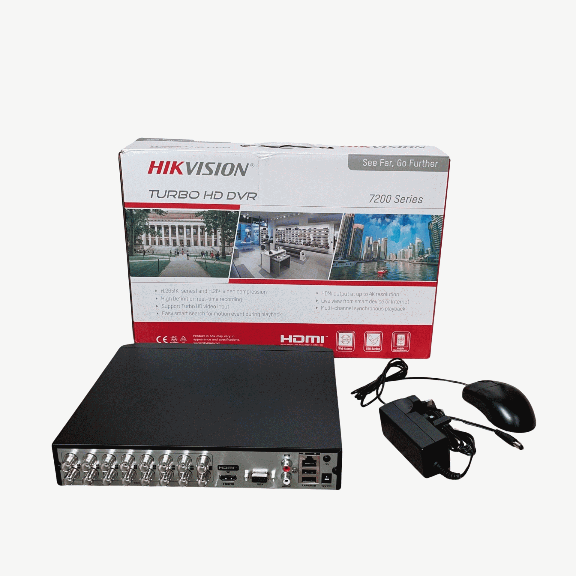 Hikvision 5MP 3K 16CH Audio DVR (DS-7216HQHI-M1/E)