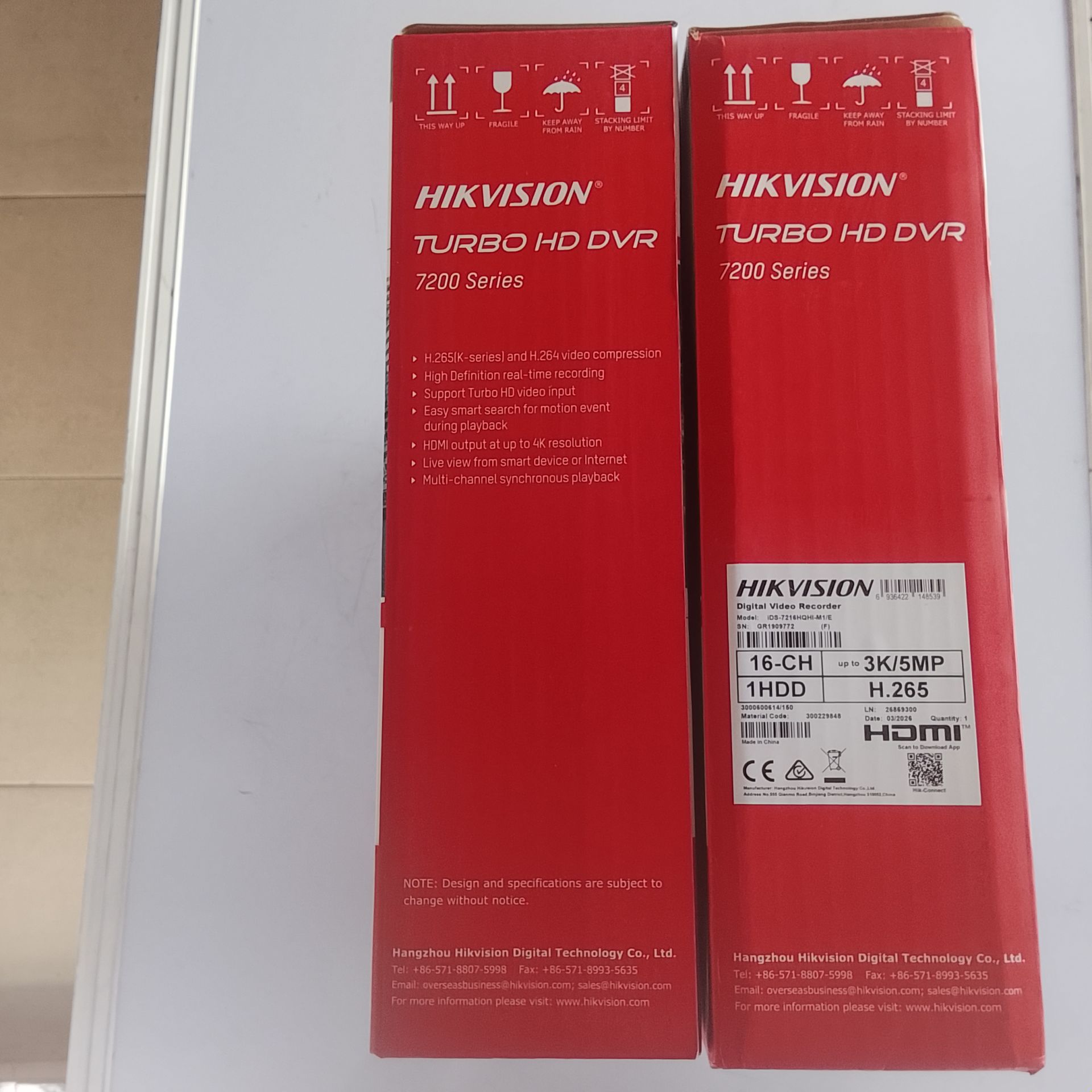 Hikvision 5mp 3k 16ch Audio Dvr
