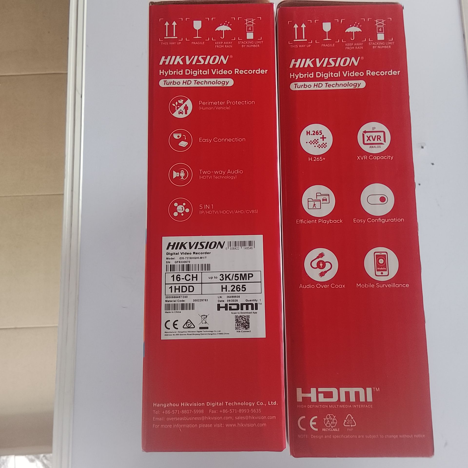 Hikvision 5mp 3k 16ch Turbo Hd Two Way Audio Dvr