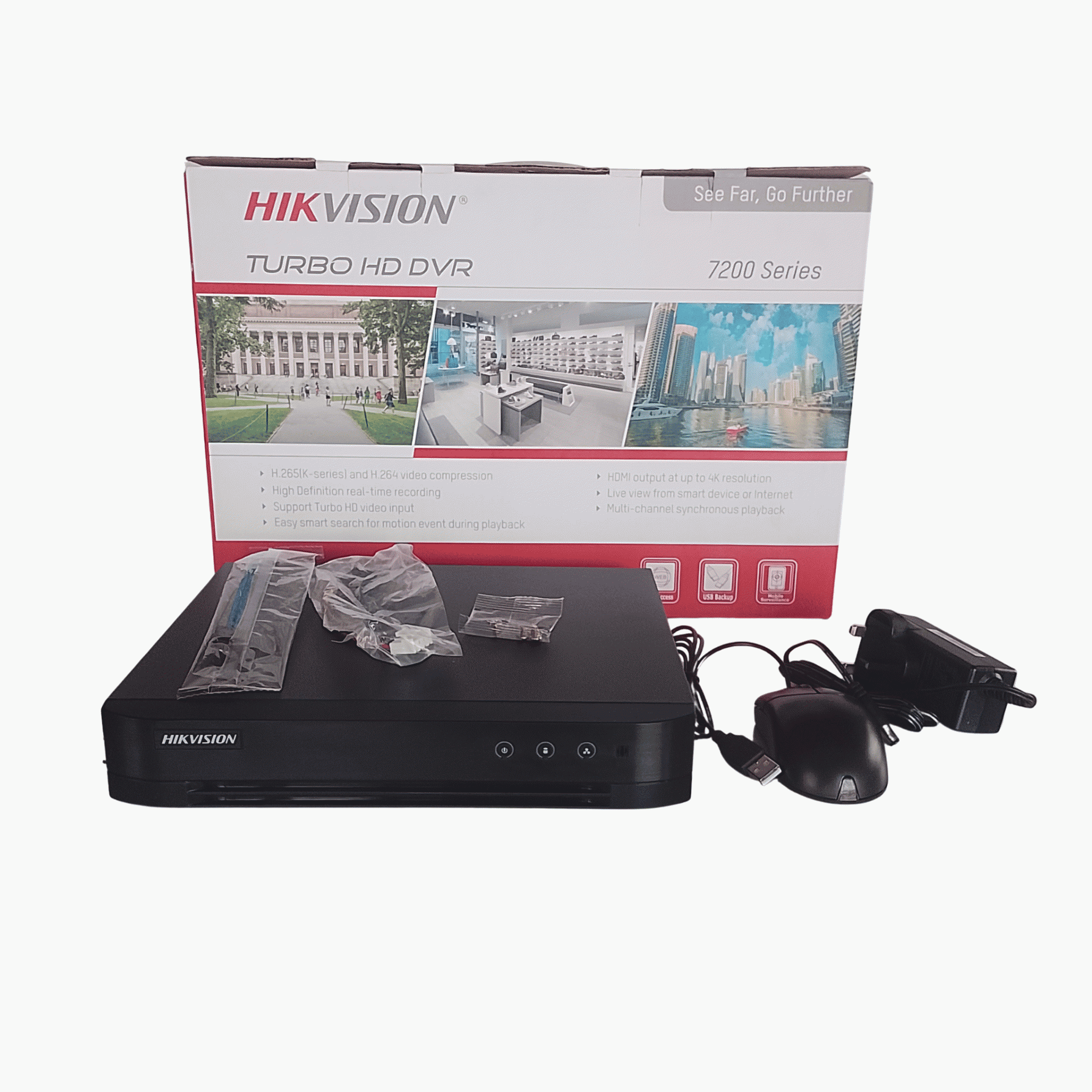 Hikvision 5mp 3k 4ch Audio Dvr..