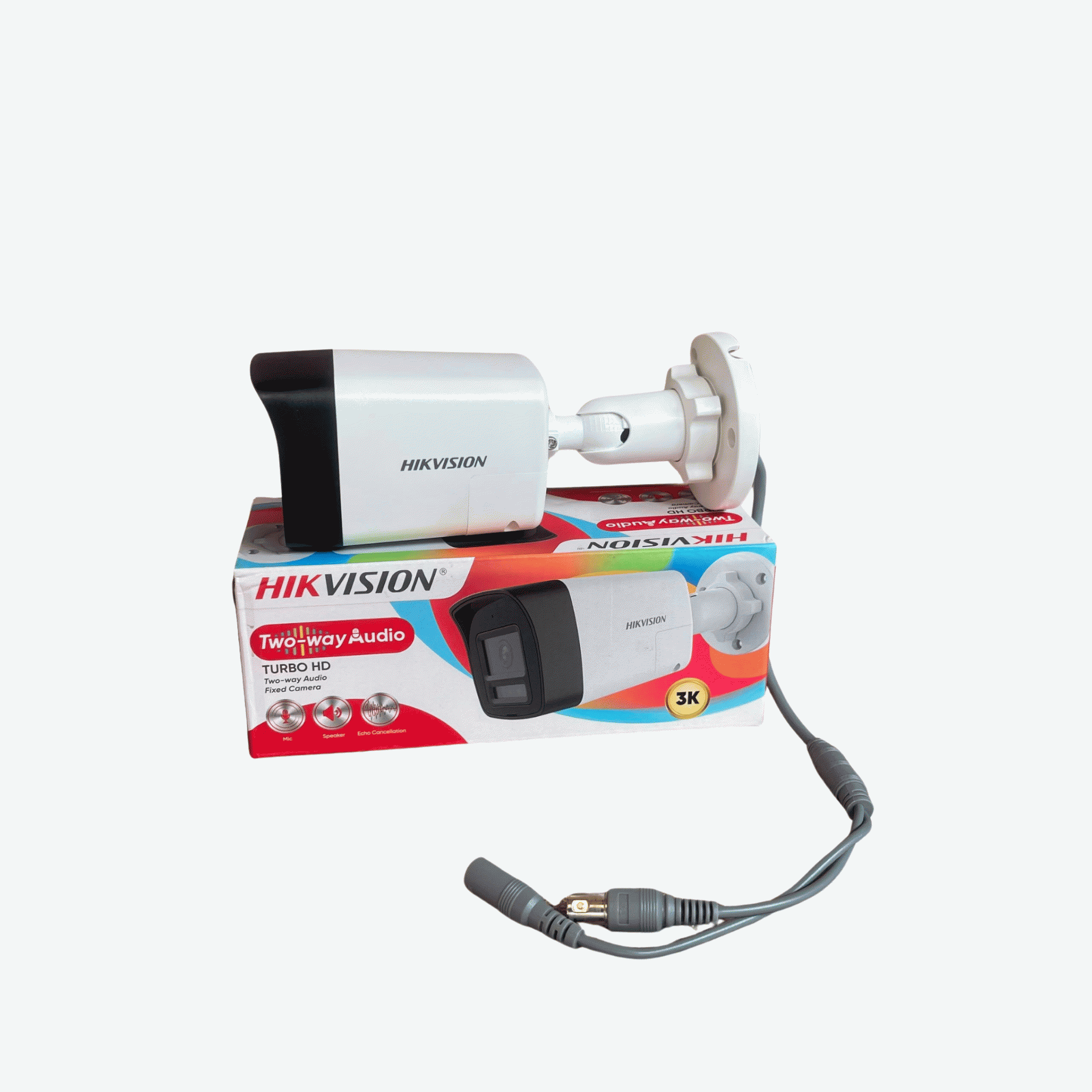 Hikvision 5mp 3k Outdoor Turbo Hd Two Way Audio Camera