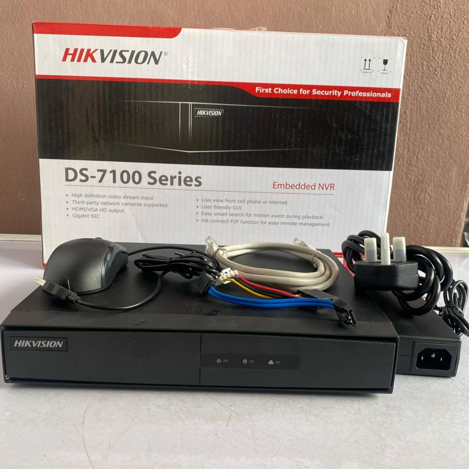 Hikvision 8ch Audio Nvr (with Poe)