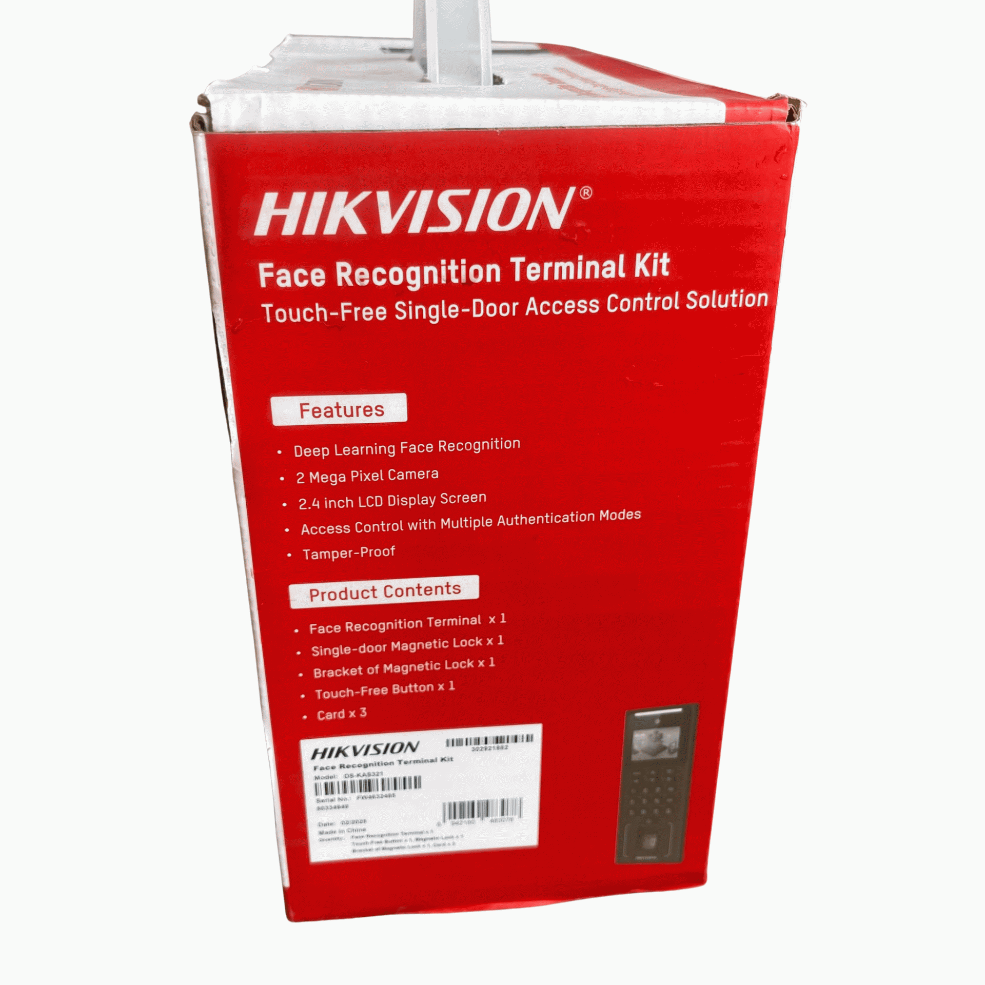 Hikvision Face Recognition Terminal Kit (ds Kas321) (5)