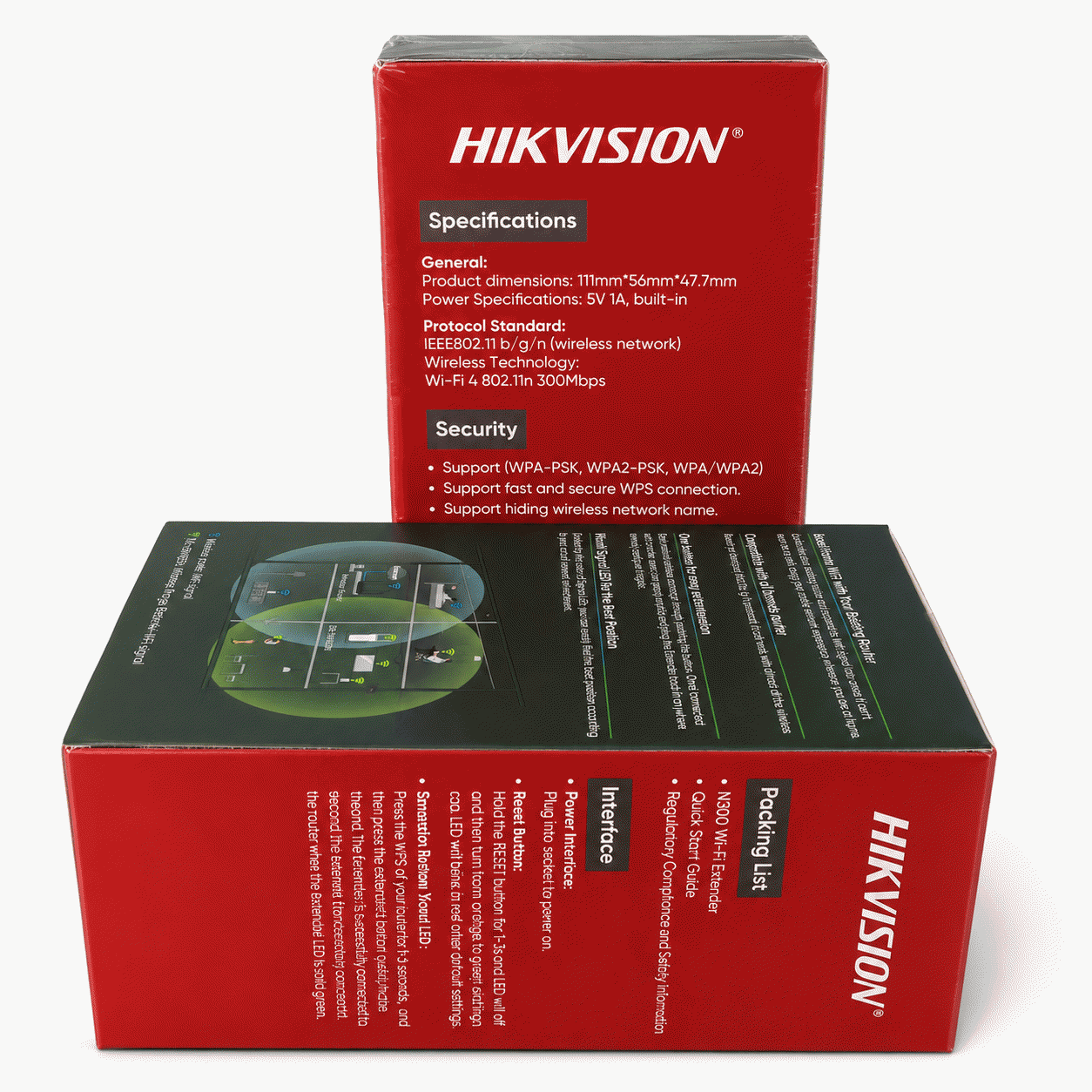 Hikvision N300 Wifi Extender (wre3n) (1)