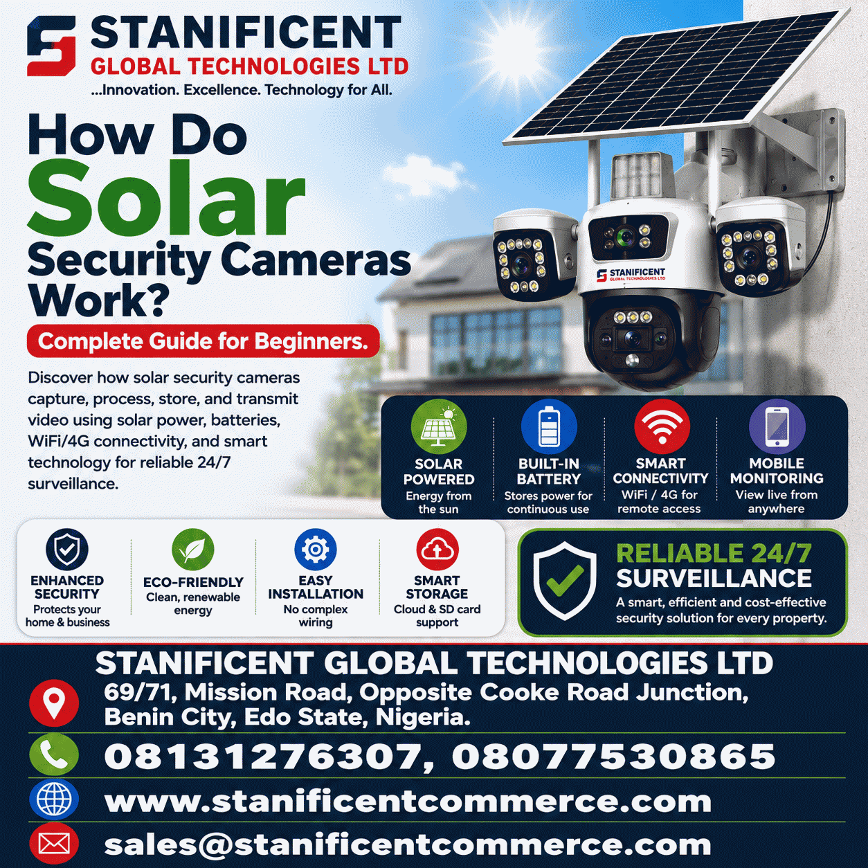 How Do Solar Security Cameras Work? Complete Guide for Beginners