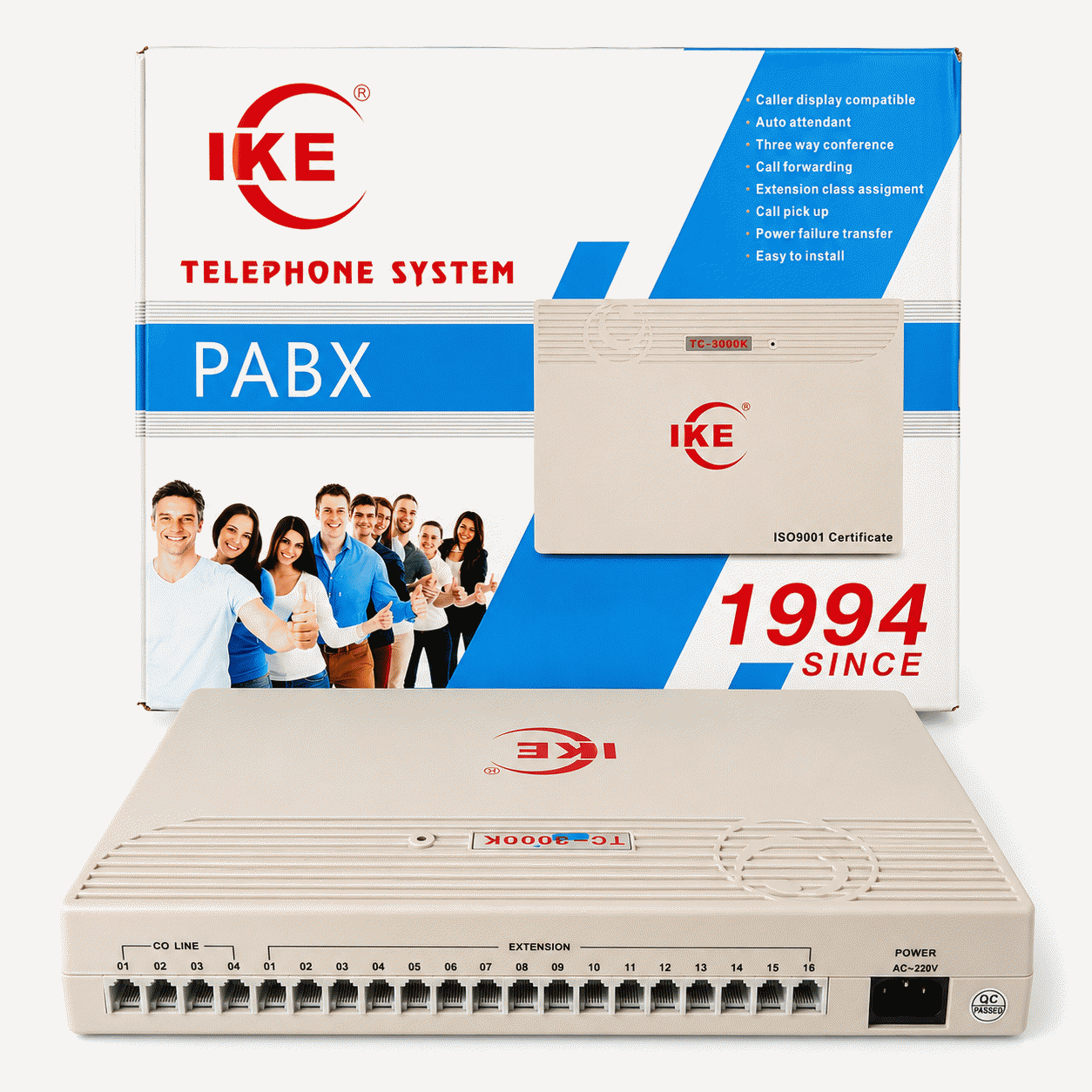 Ike 16 Extension Pabx Machine