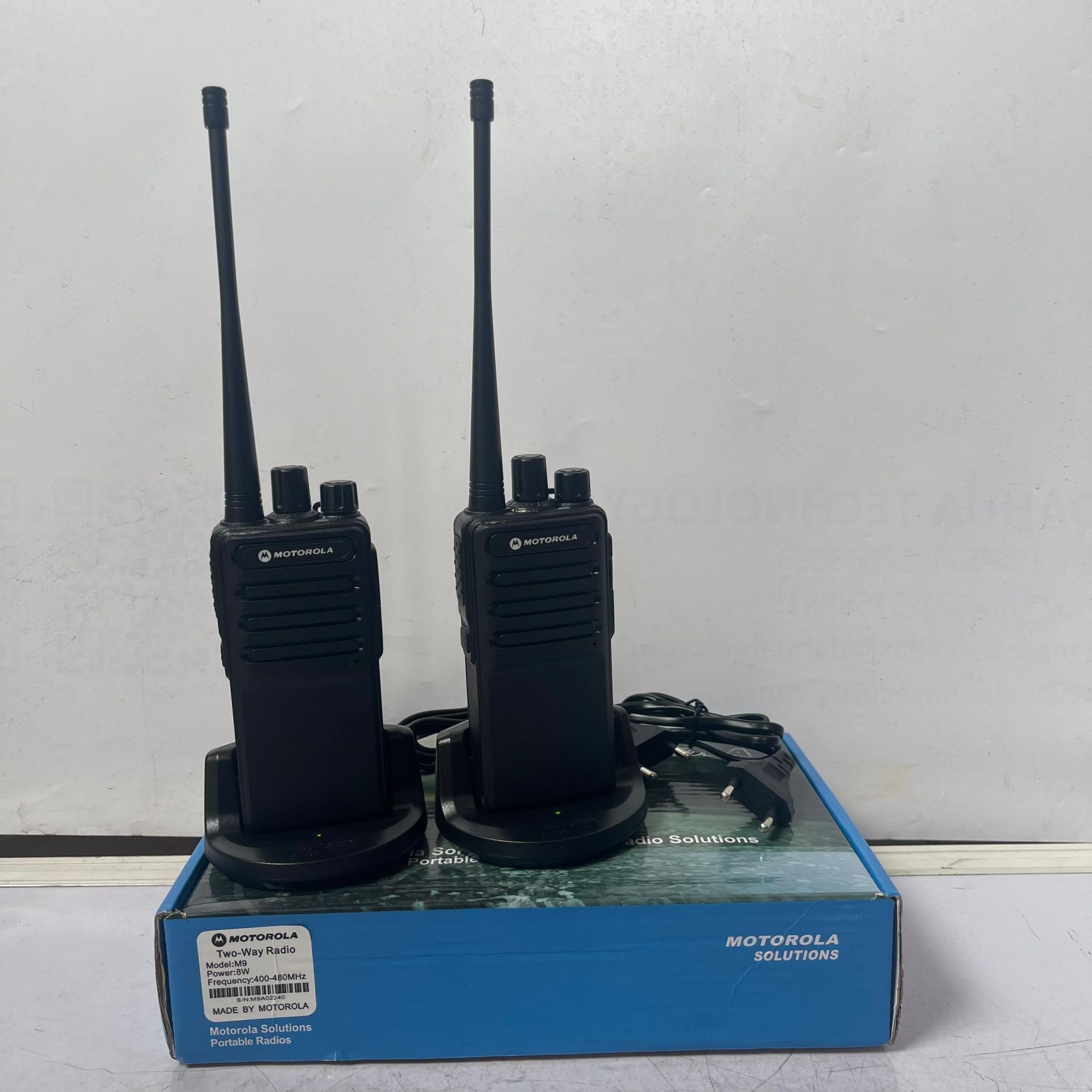 Motorola M9 Walkie Talkie Handset (double) (4)