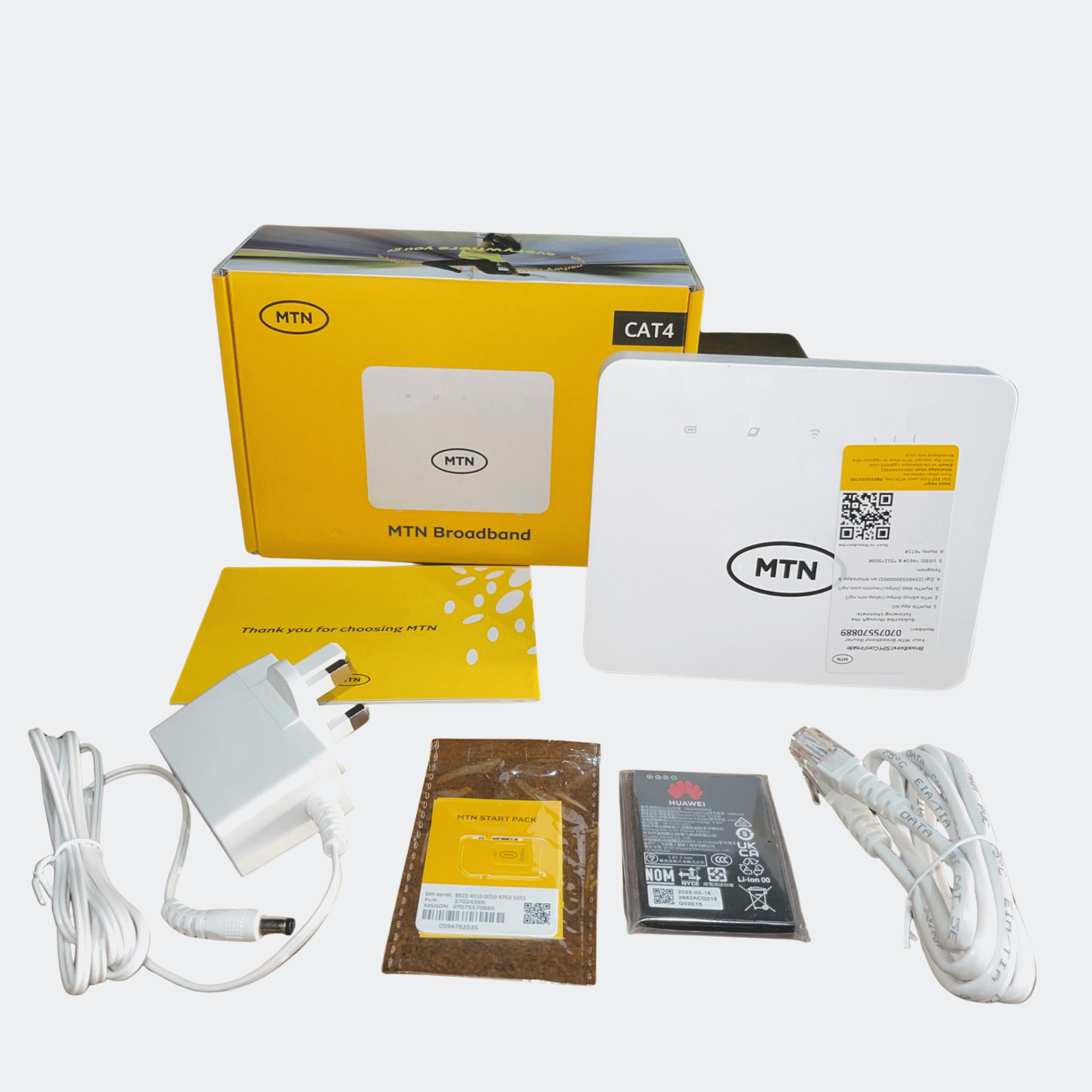 MTN 4G CAT4 Broadband Router