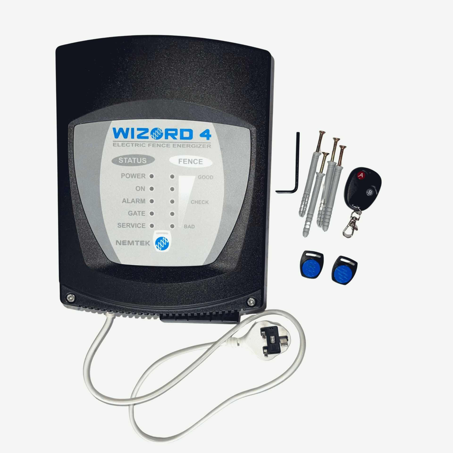 Nemtek Wizord 4 Energizer Machine With One Remote Control Setup