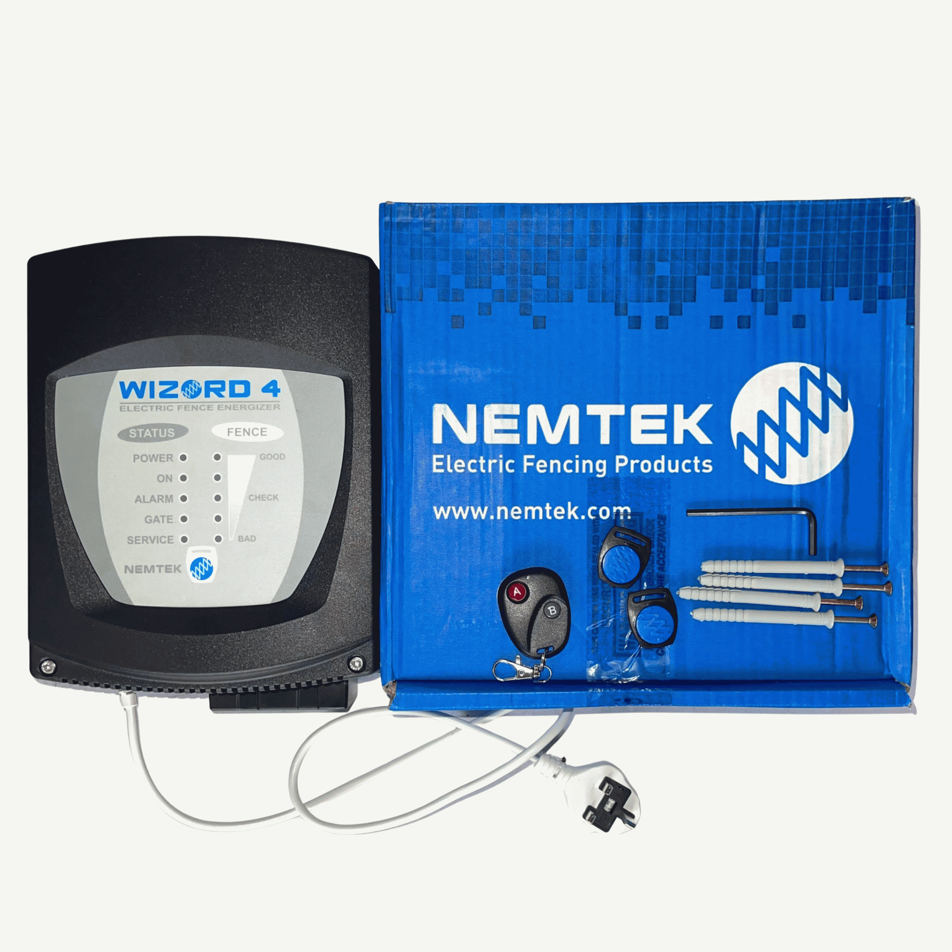 Nemtek Wizord 4 Energizer Machine With One Remote Control Setup