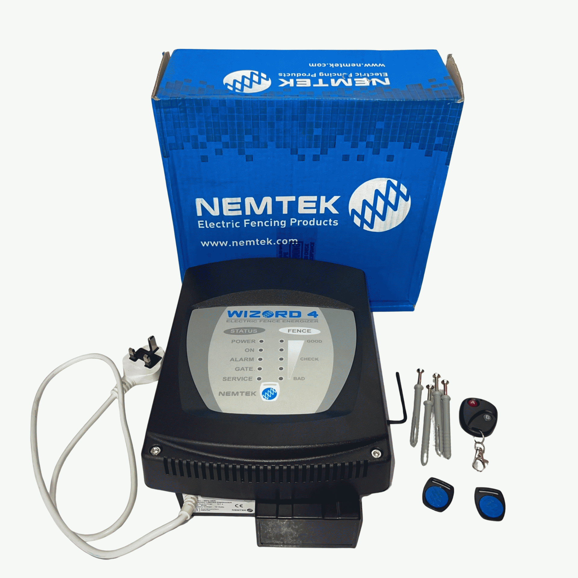 Nemtek Wizord 4 Energizer Machine With One Remote Control Setup