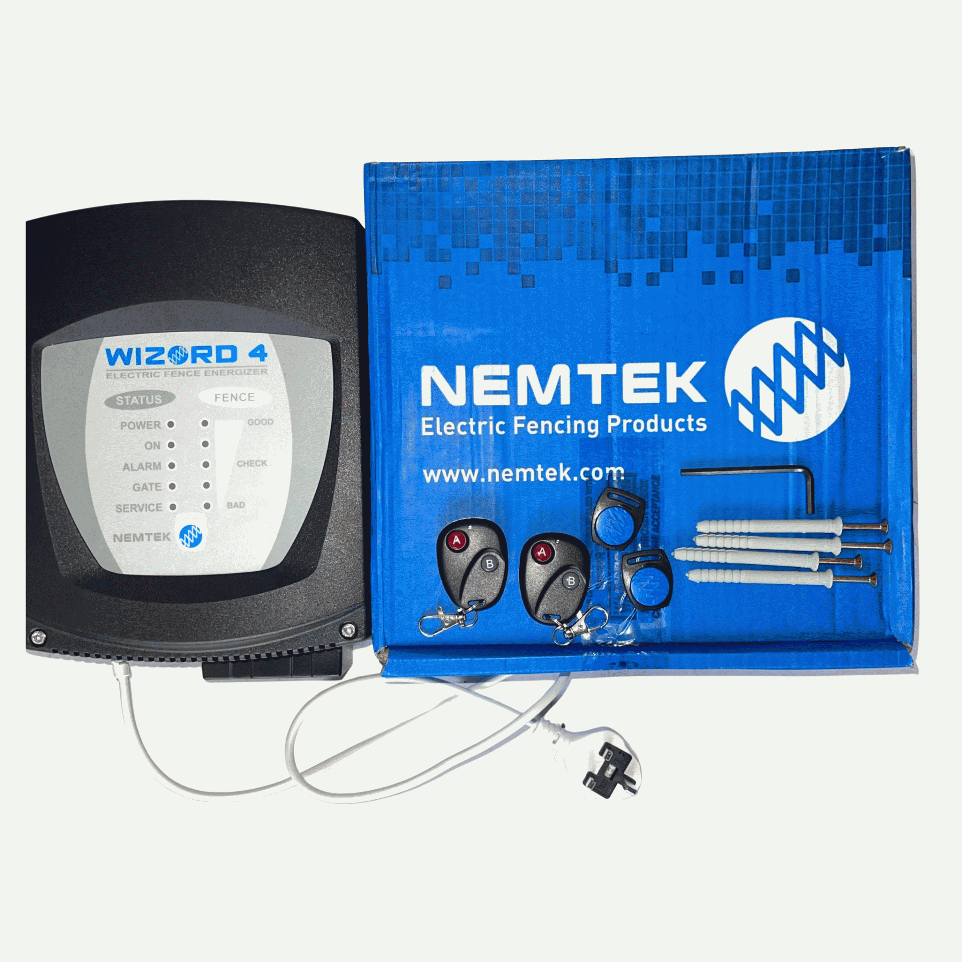 Nemtek Wizord 4 Energizer Machine With Two Remote Control