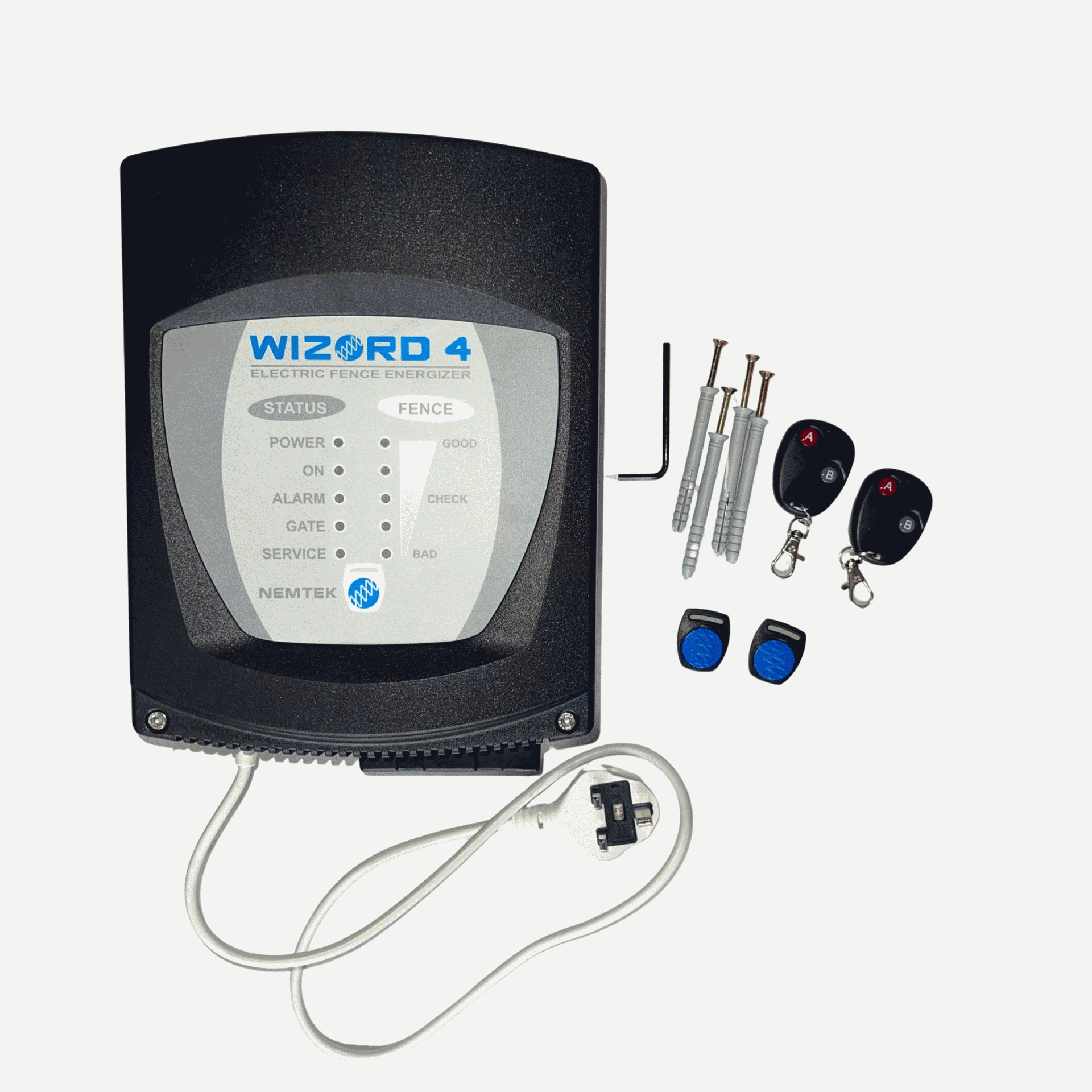 Nemtek Wizord 4 Energizer Machine With Two Remote Control