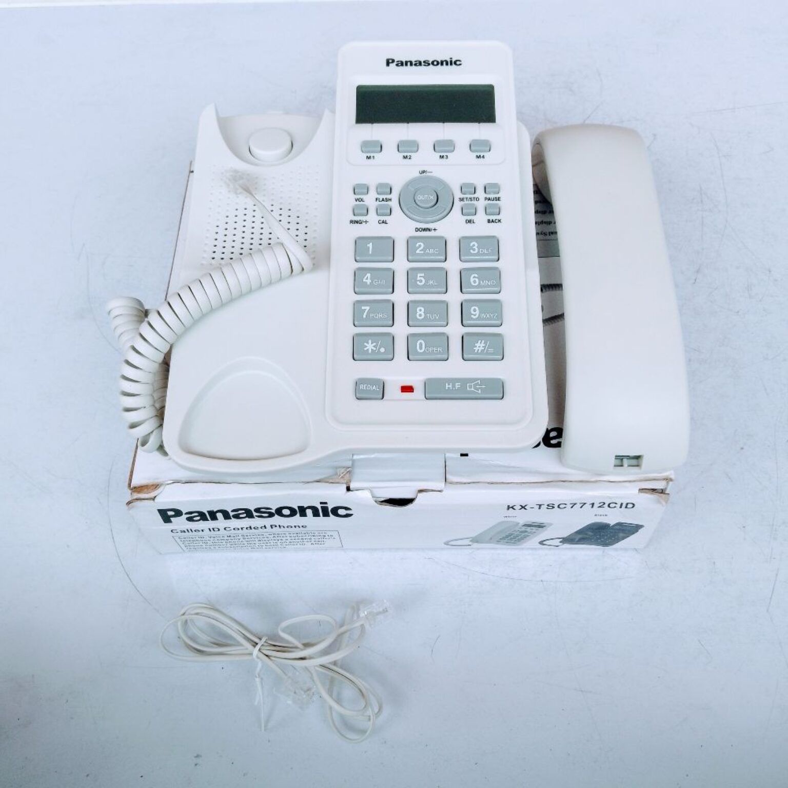 Panasonic Display Intercom Handset Kx Tsc77cid White